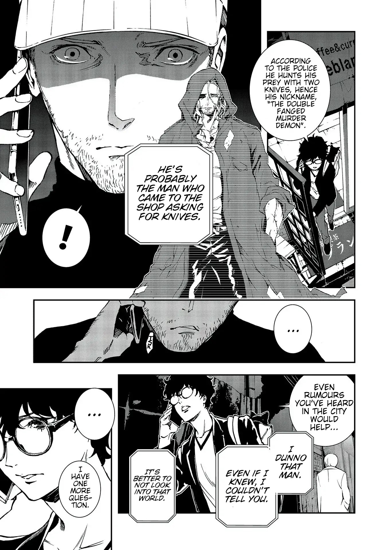 Persona 5: Mementos Mission Chapter 11 page 17 - Chapter 11: In the Black of Night