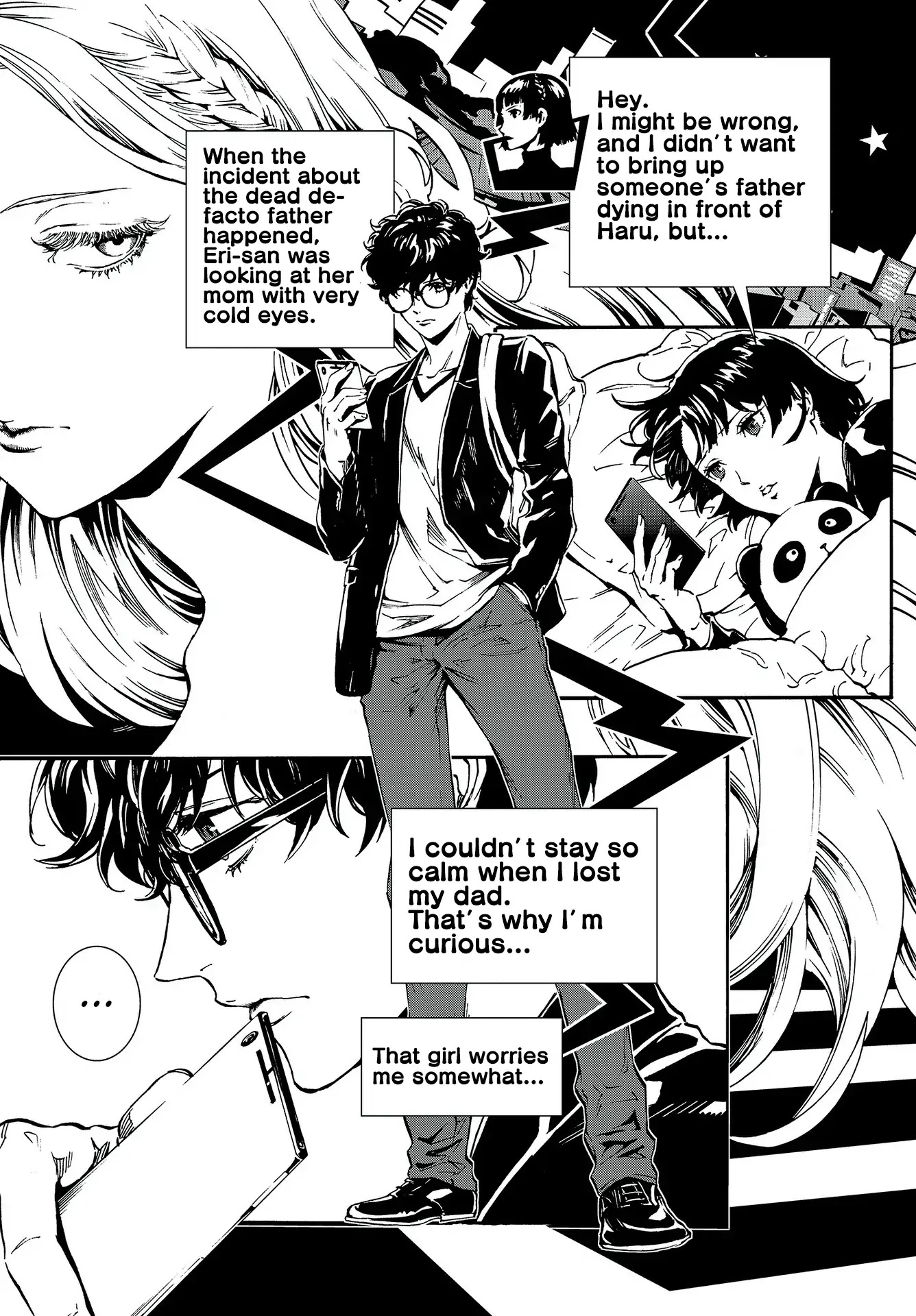 Persona 5: Mementos Mission Chapter 11 page 19 - Chapter 11: In the Black of Night