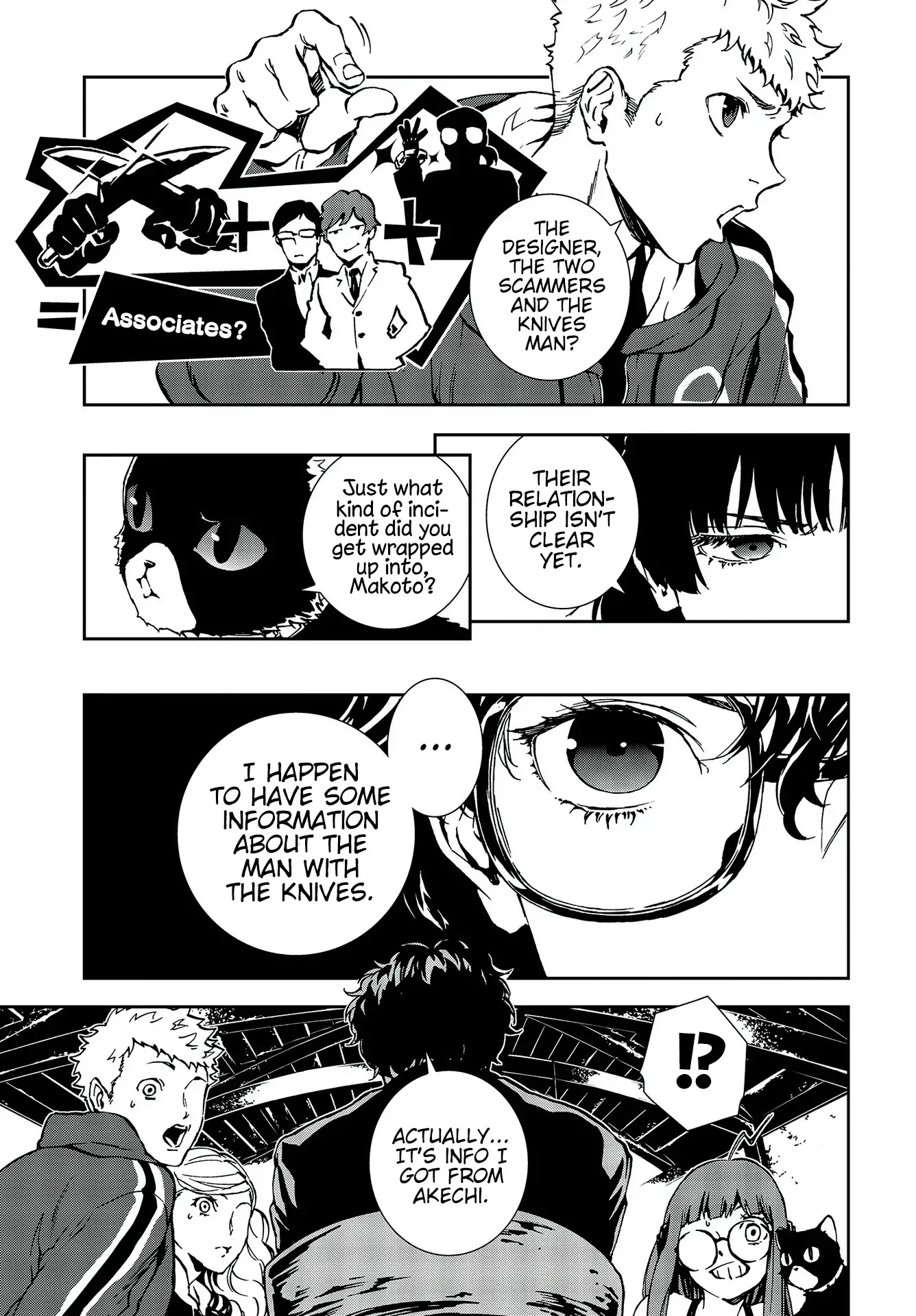 Persona 5: Mementos Mission Chapter 11 page 7 - Chapter 11: In the Black of Night
