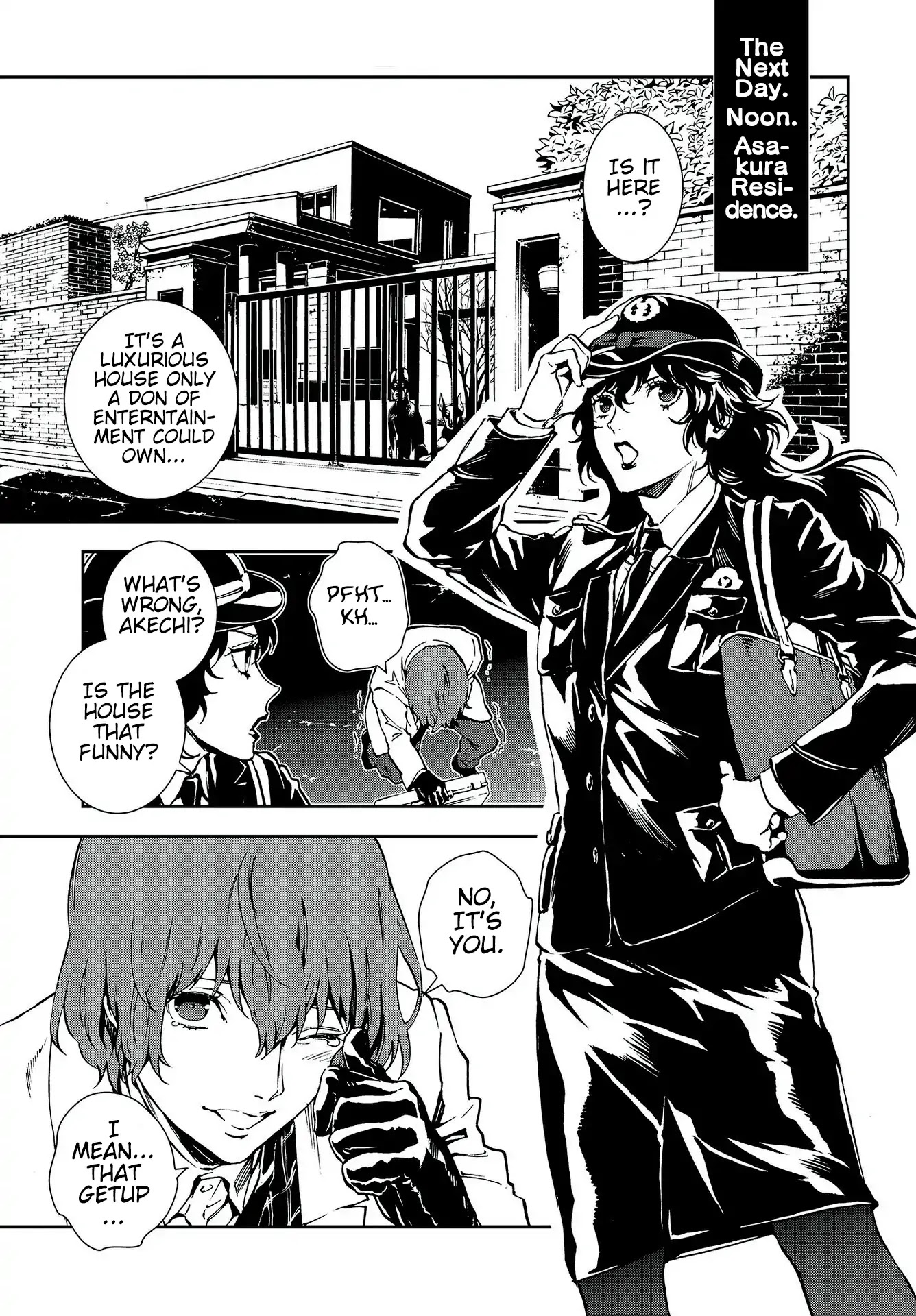 Persona 5: Mementos Mission Chapter 12 page 15 - Chapter 12: Joint Operation