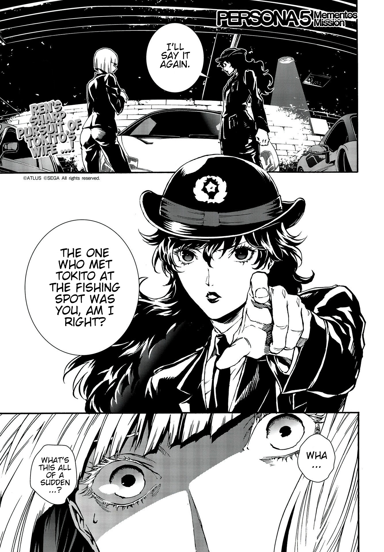 Persona 5: Mementos Mission Chapter 13 page 1 - Chapter 13: Echo