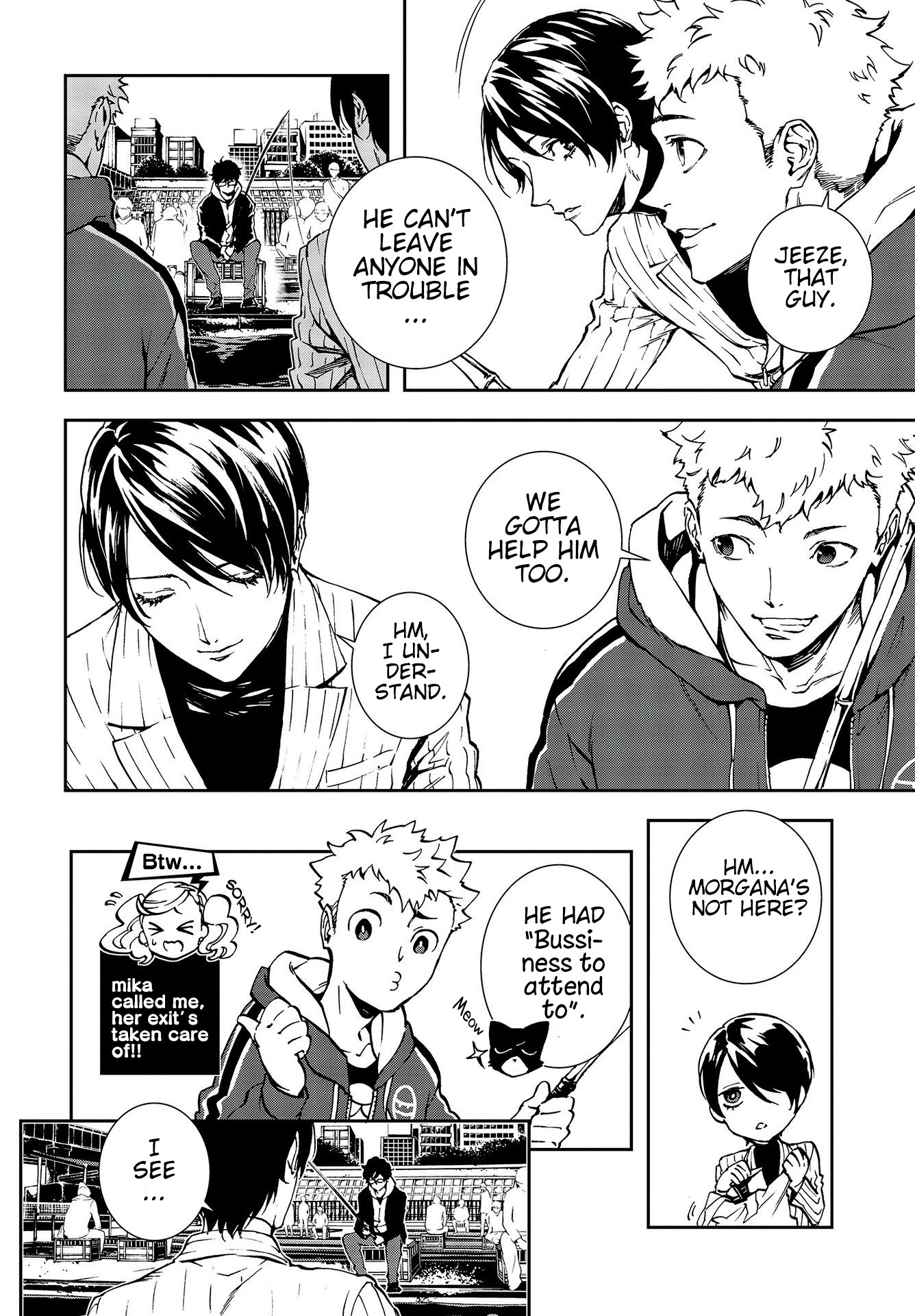 Persona 5: Mementos Mission Chapter 13 page 12 - Chapter 13: Echo