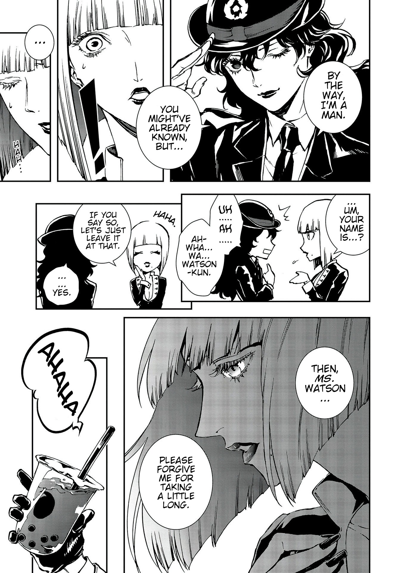 Persona 5: Mementos Mission Chapter 13 page 5 - Chapter 13: Echo