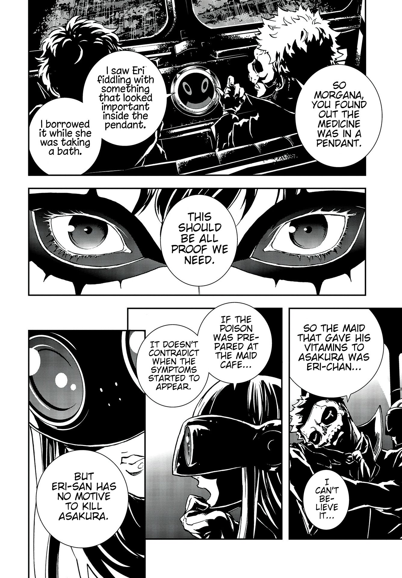 Persona 5: Mementos Mission Chapter 14 page 10 - Chapter 14: Hell Hound