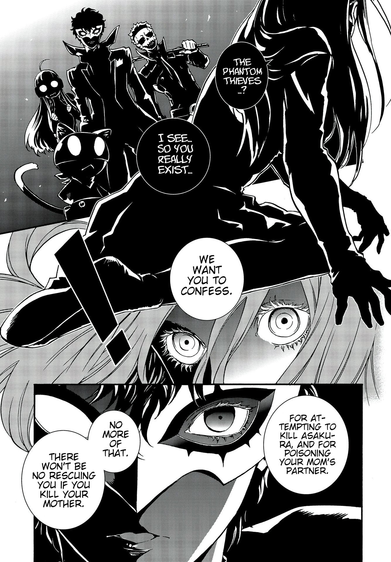 Persona 5: Mementos Mission Chapter 14 page 13 - Chapter 14: Hell Hound