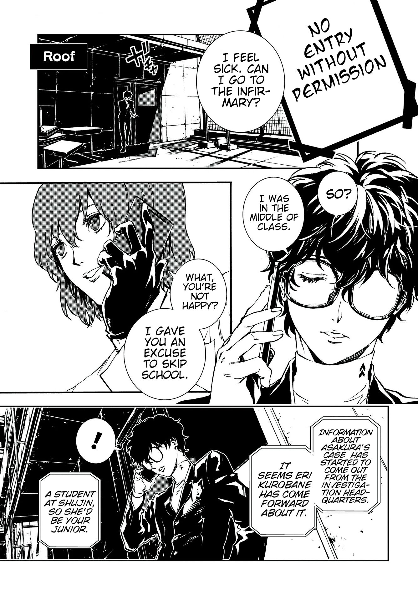 Persona 5: Mementos Mission Chapter 14 page 23 - Chapter 14: Hell Hound