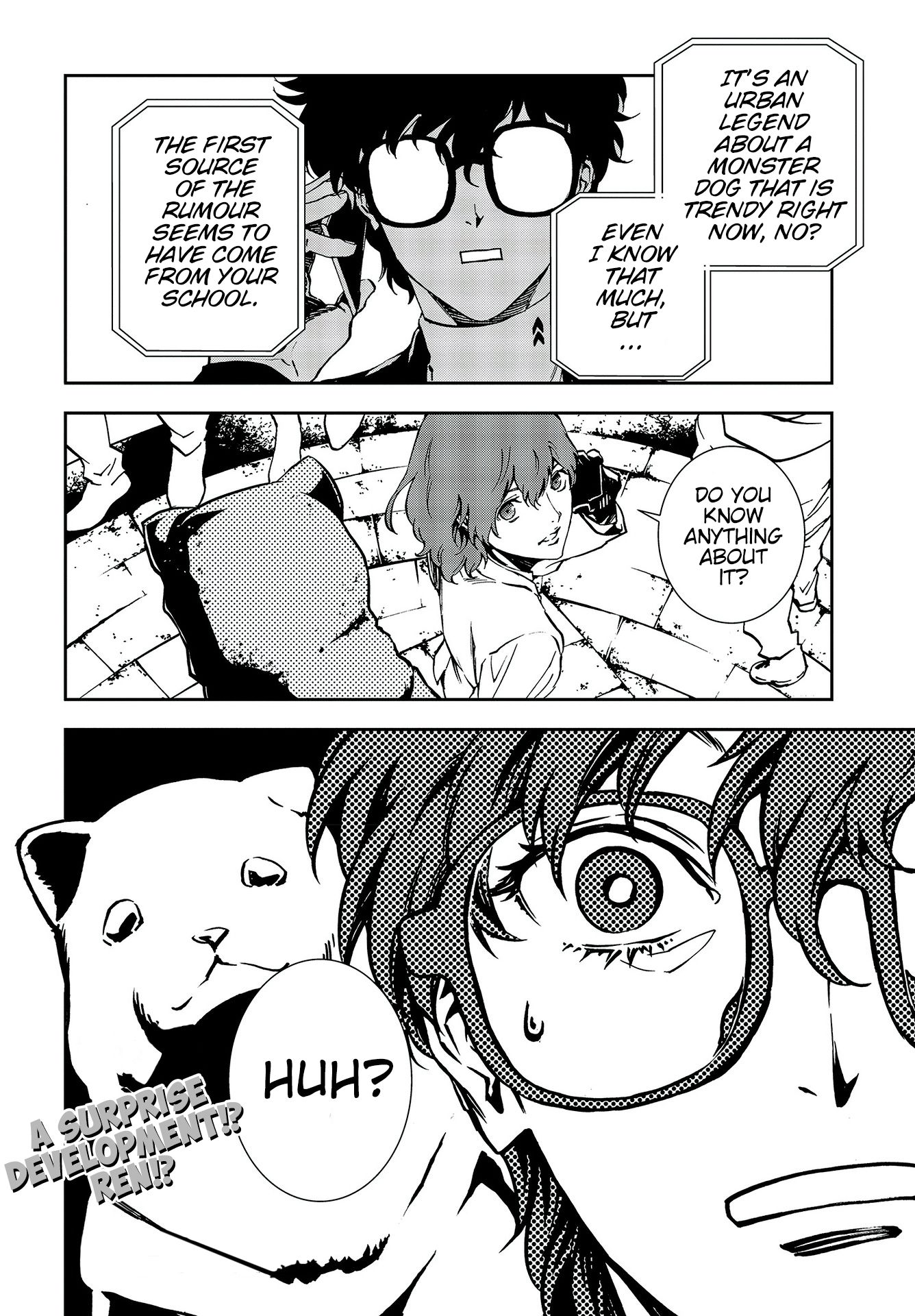 Persona 5: Mementos Mission Chapter 14 page 28 - Chapter 14: Hell Hound