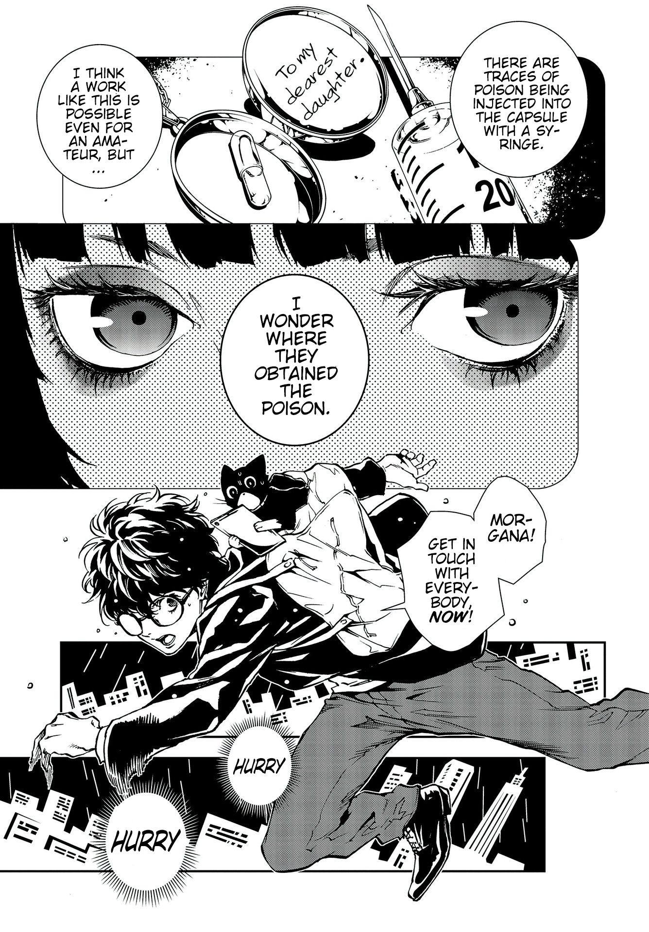 Persona 5: Mementos Mission Chapter 14 page 7 - Chapter 14: Hell Hound