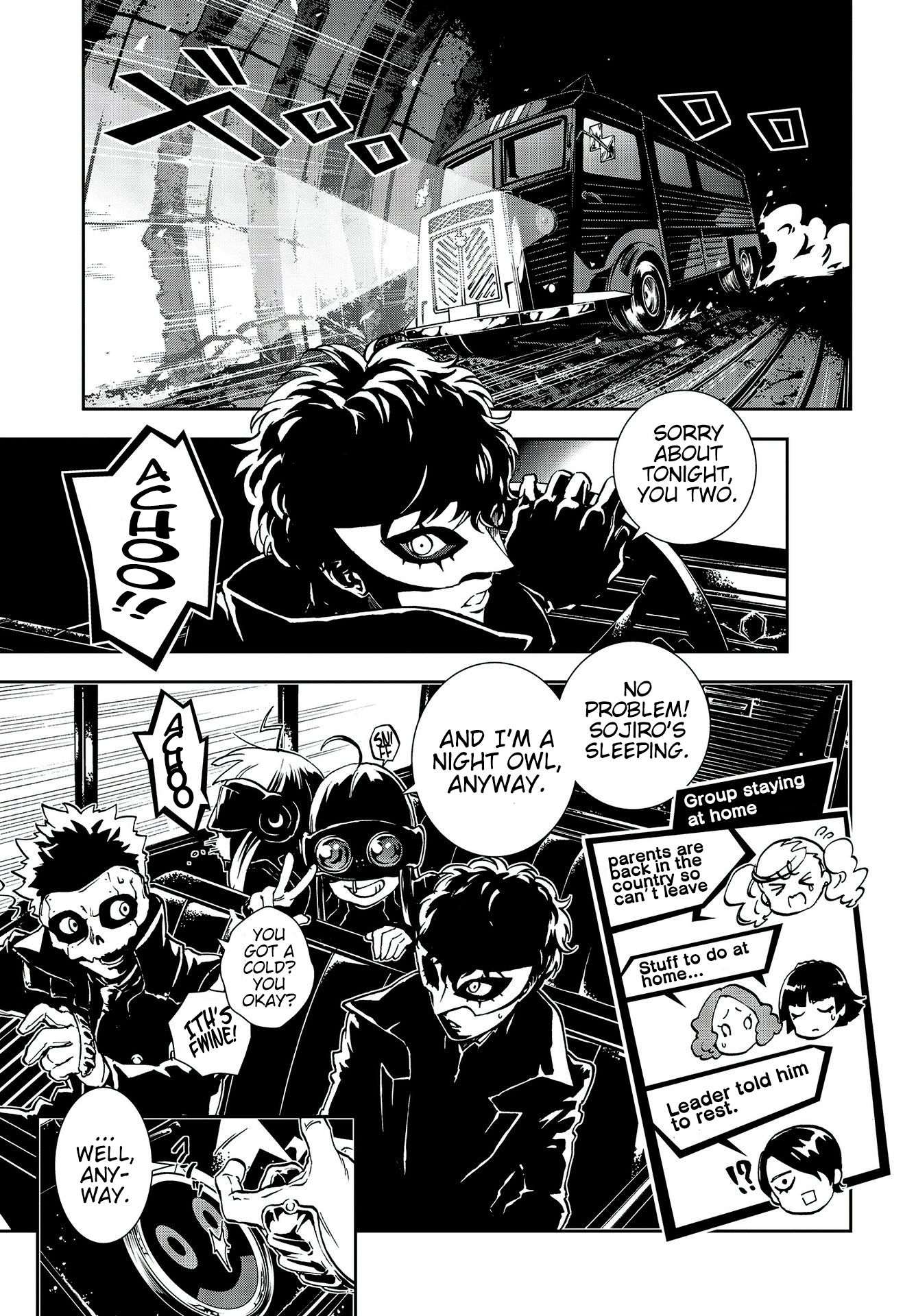 Persona 5: Mementos Mission Chapter 14 page 9 - Chapter 14: Hell Hound