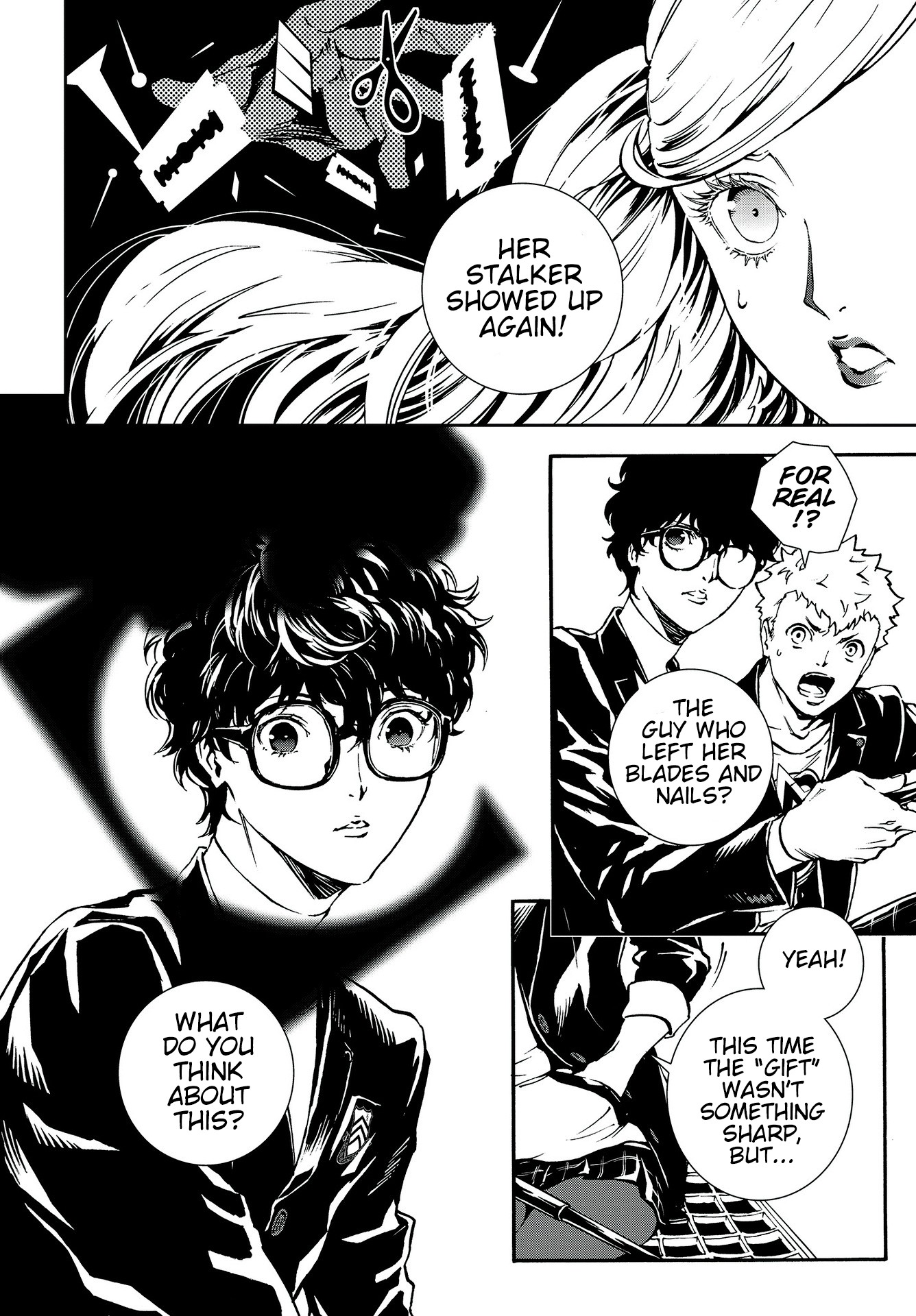 Persona 5: Mementos Mission Chapter 15 page 10 - Chapter 15: Secret Confession