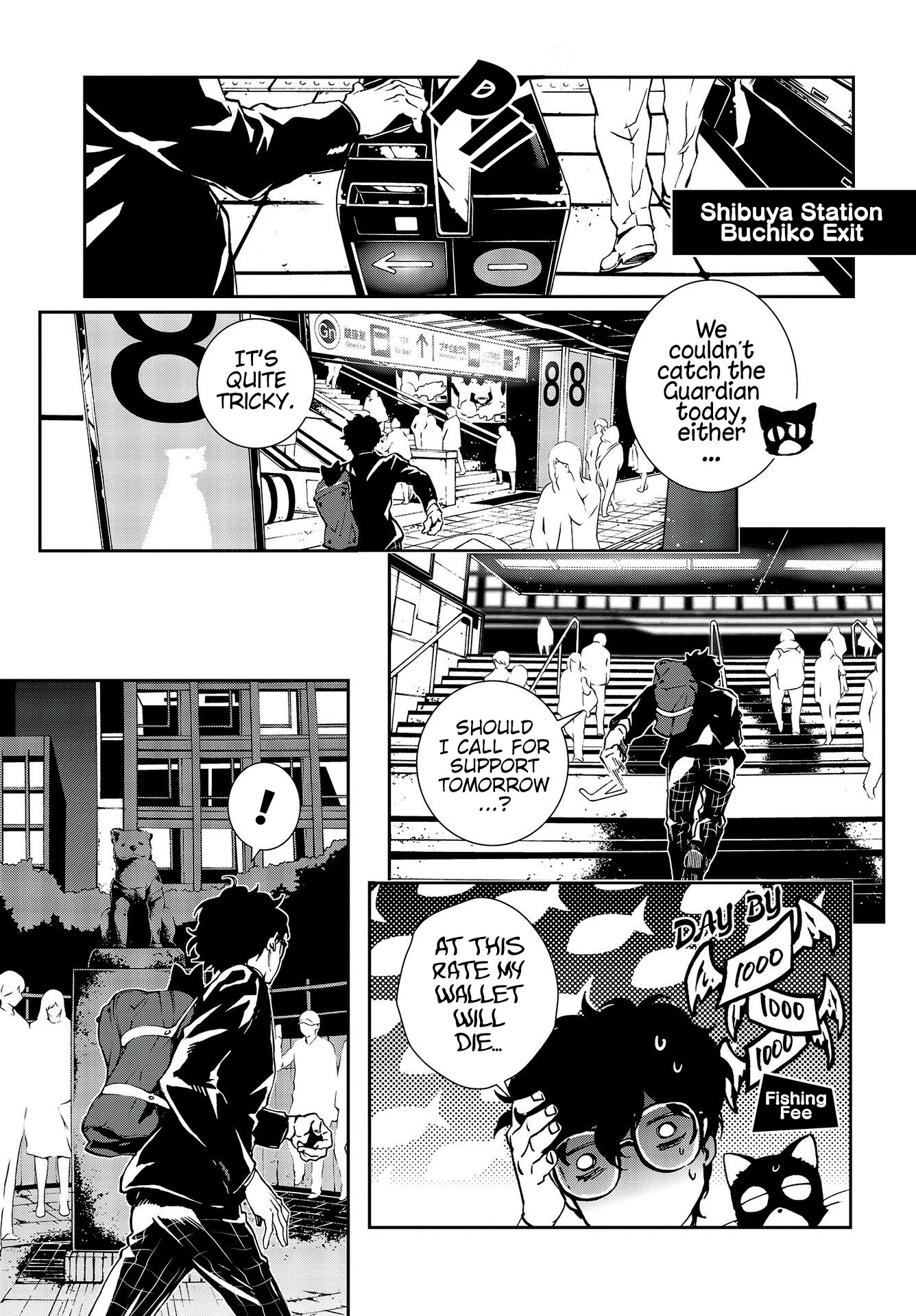 Persona 5: Mementos Mission Chapter 15 page 11 - Chapter 15: Secret Confession