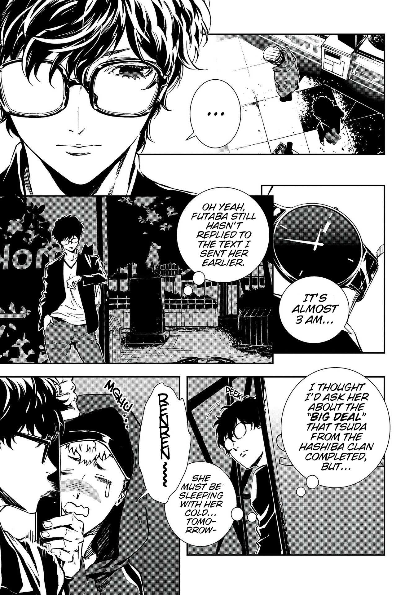 Persona 5: Mementos Mission Chapter 15 page 21 - Chapter 15: Secret Confession