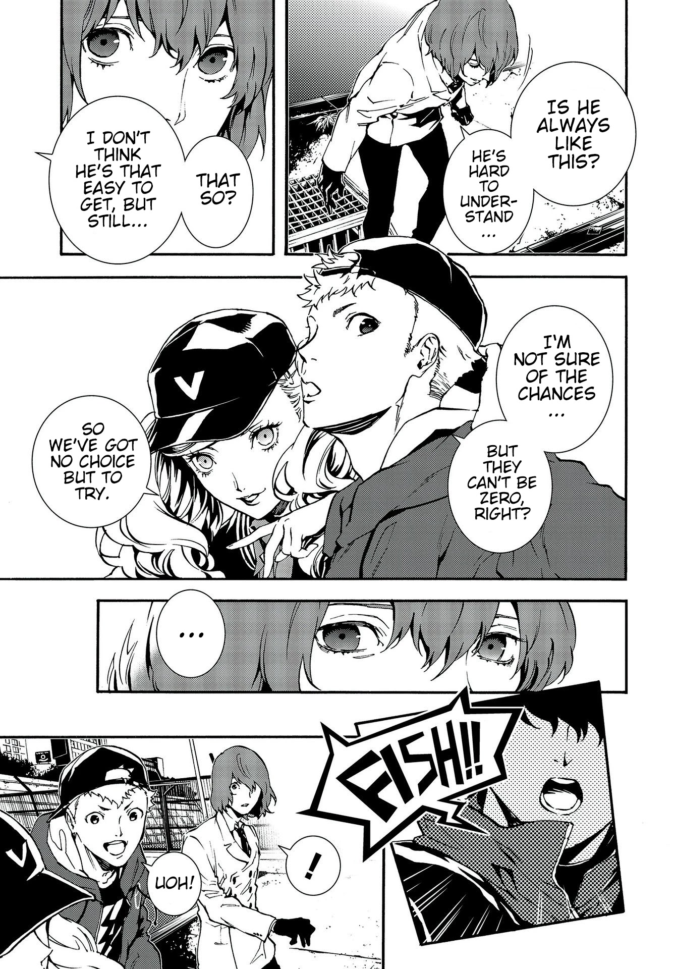 Persona 5: Mementos Mission Chapter 17 page 11 - Chapter 17: Big Catch
