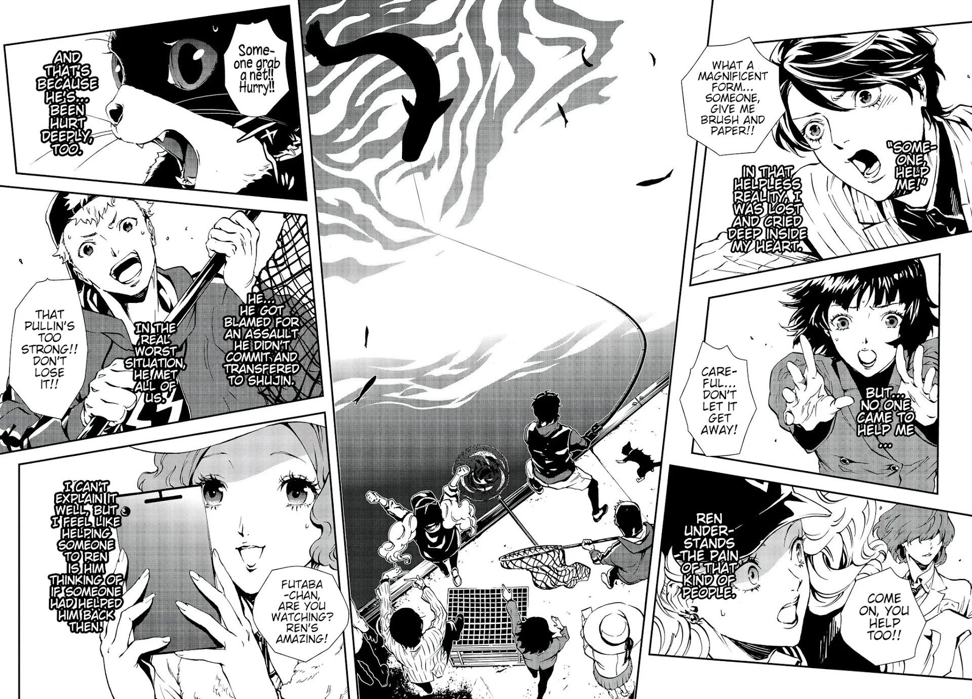 Persona 5: Mementos Mission Chapter 17 page 13 - Chapter 17: Big Catch