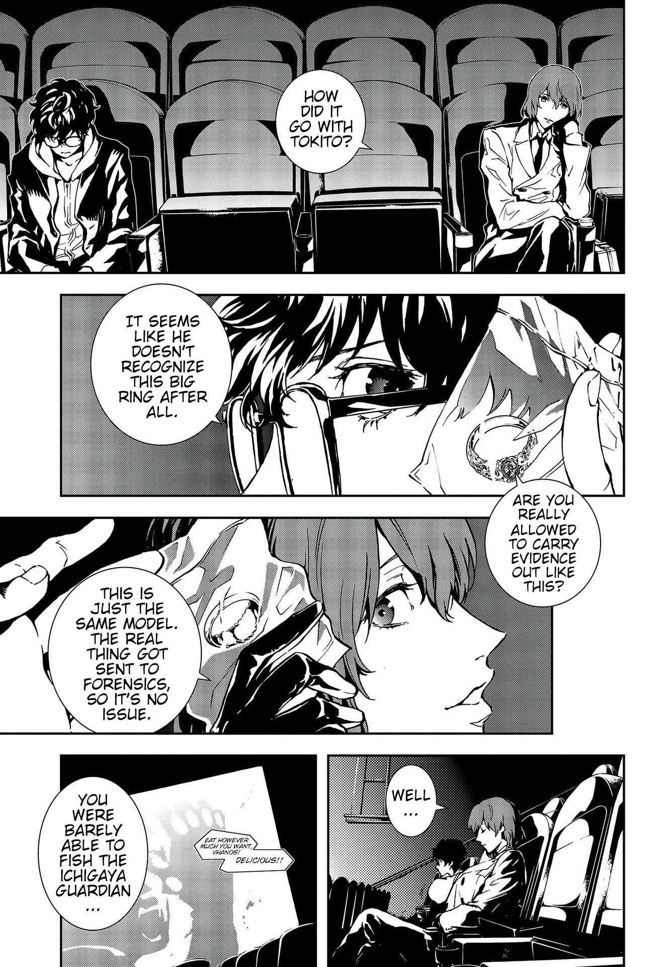 Persona 5: Mementos Mission Chapter 17 page 19 - Chapter 17: Big Catch