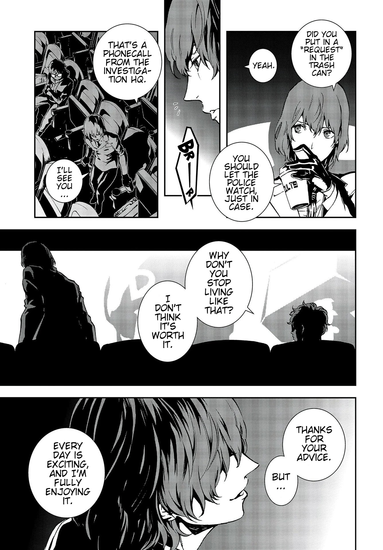 Persona 5: Mementos Mission Chapter 17 page 23 - Chapter 17: Big Catch