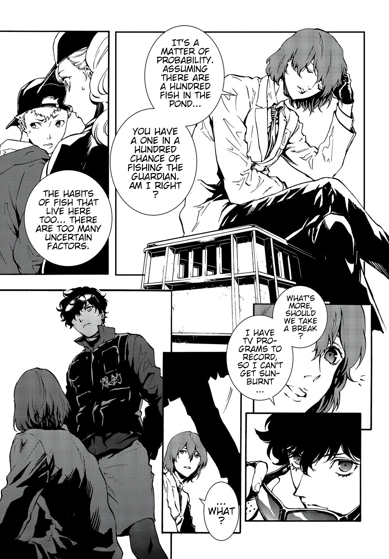 Persona 5: Mementos Mission Chapter 17 page 5 - Chapter 17: Big Catch
