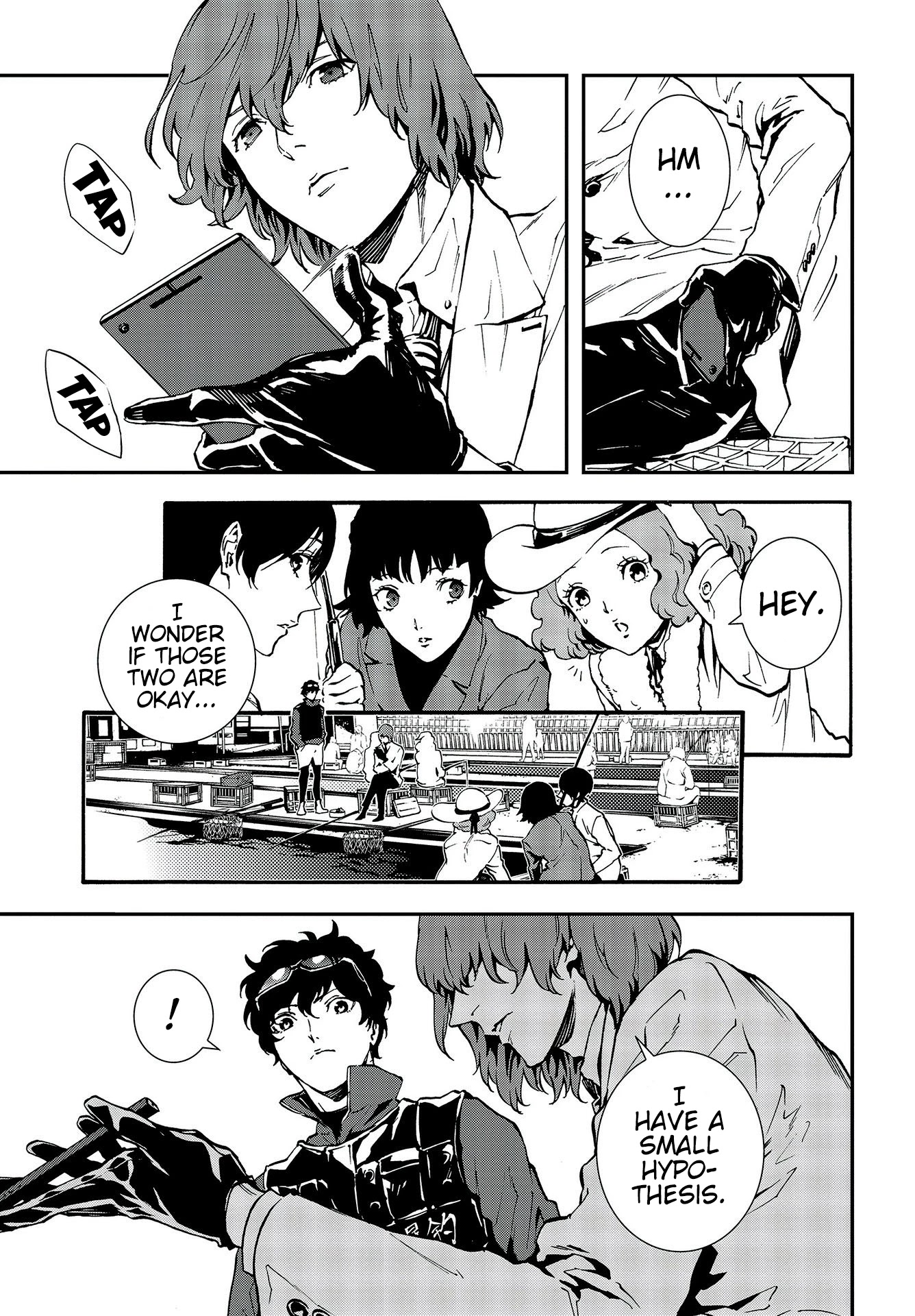 Persona 5: Mementos Mission Chapter 17 page 7 - Chapter 17: Big Catch