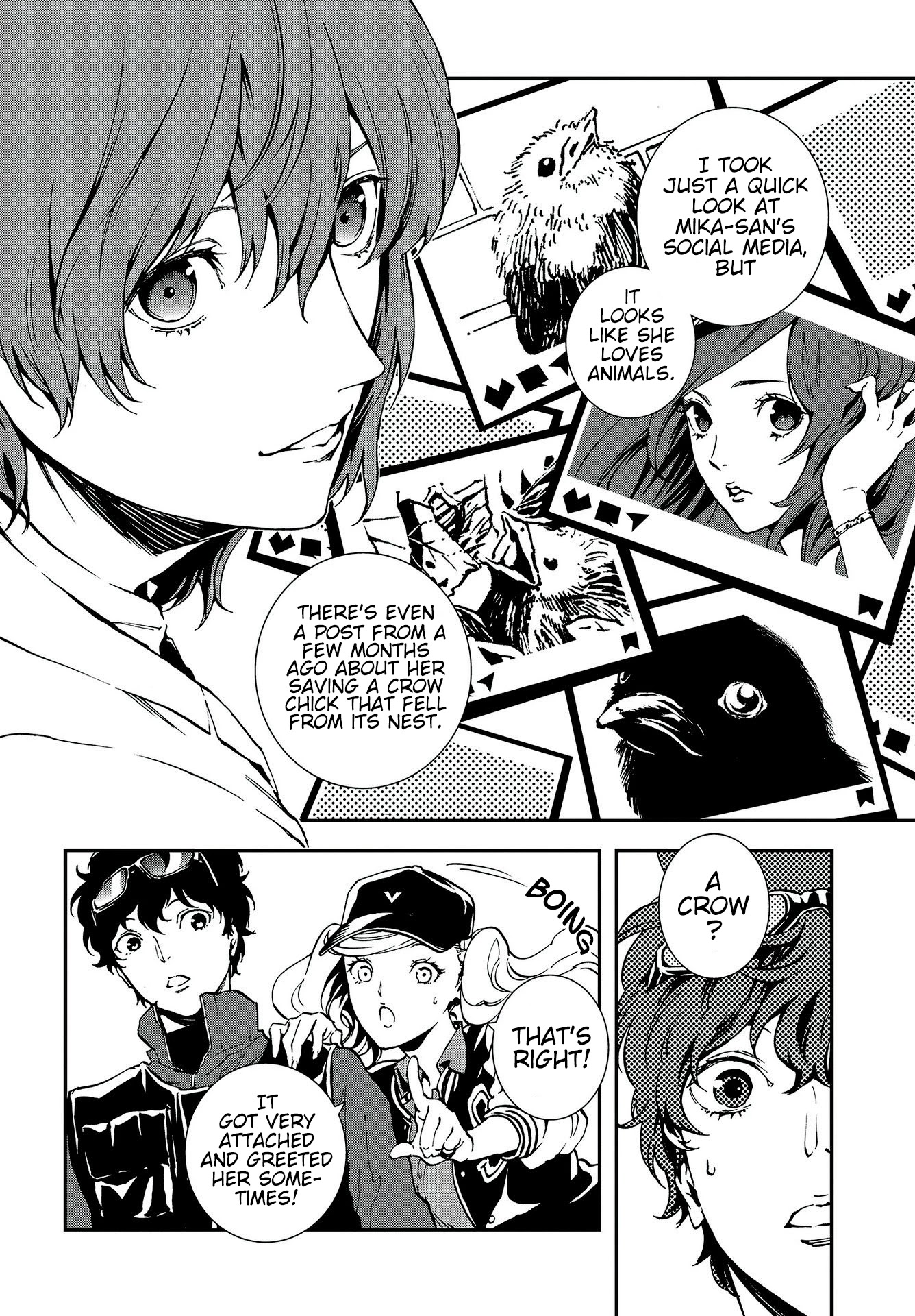 Persona 5: Mementos Mission Chapter 17 page 8 - Chapter 17: Big Catch