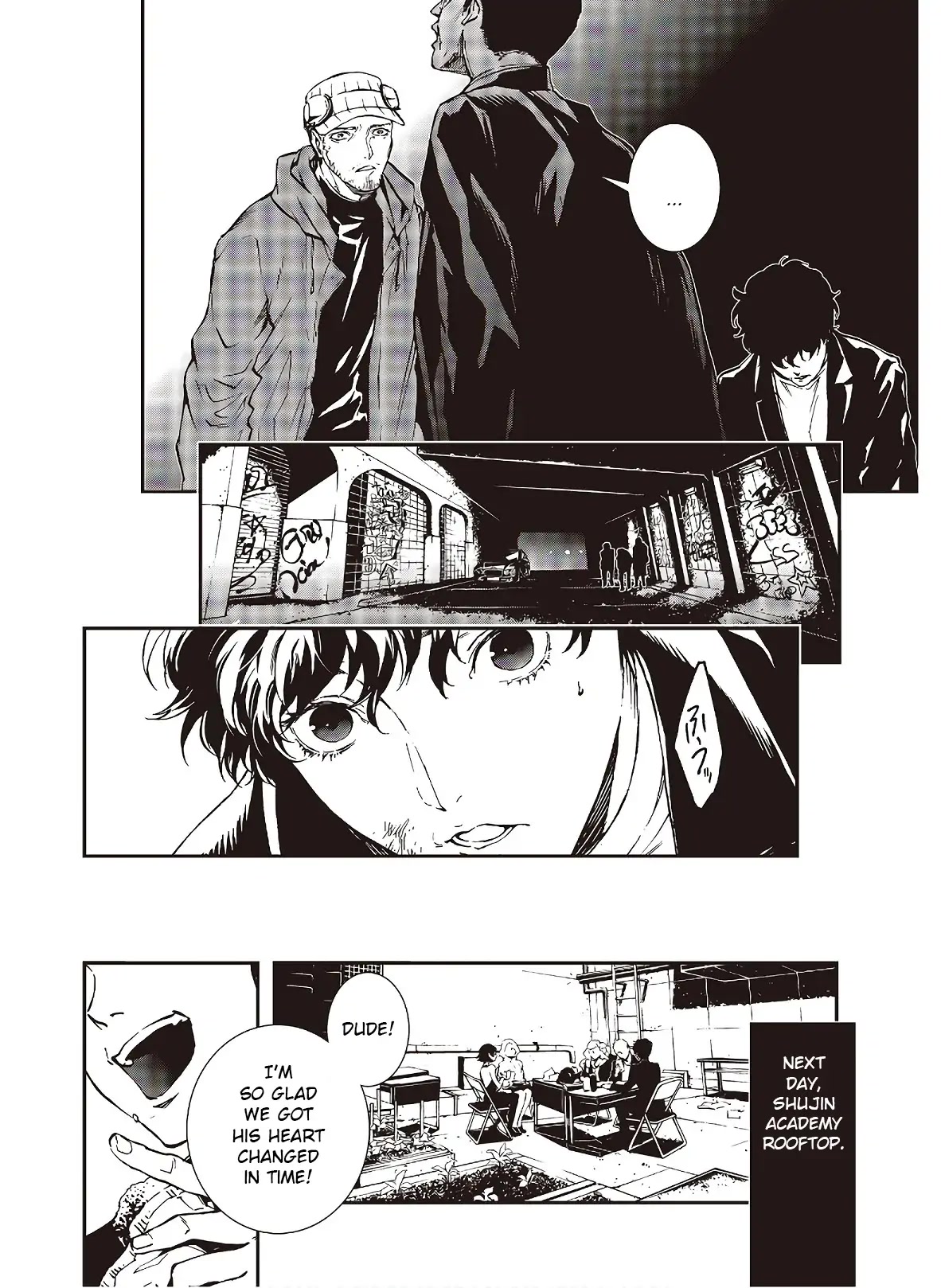 Persona 5: Mementos Mission Chapter 18 page 18 - Chapter 18: Sunshine Again [END]