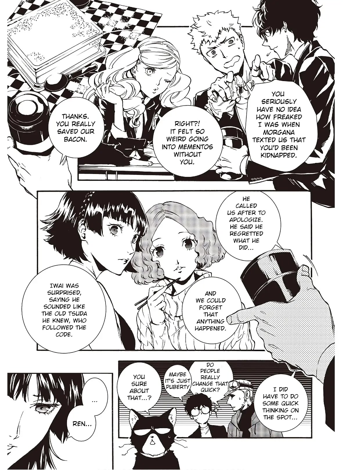 Persona 5: Mementos Mission Chapter 18 page 19 - Chapter 18: Sunshine Again [END]