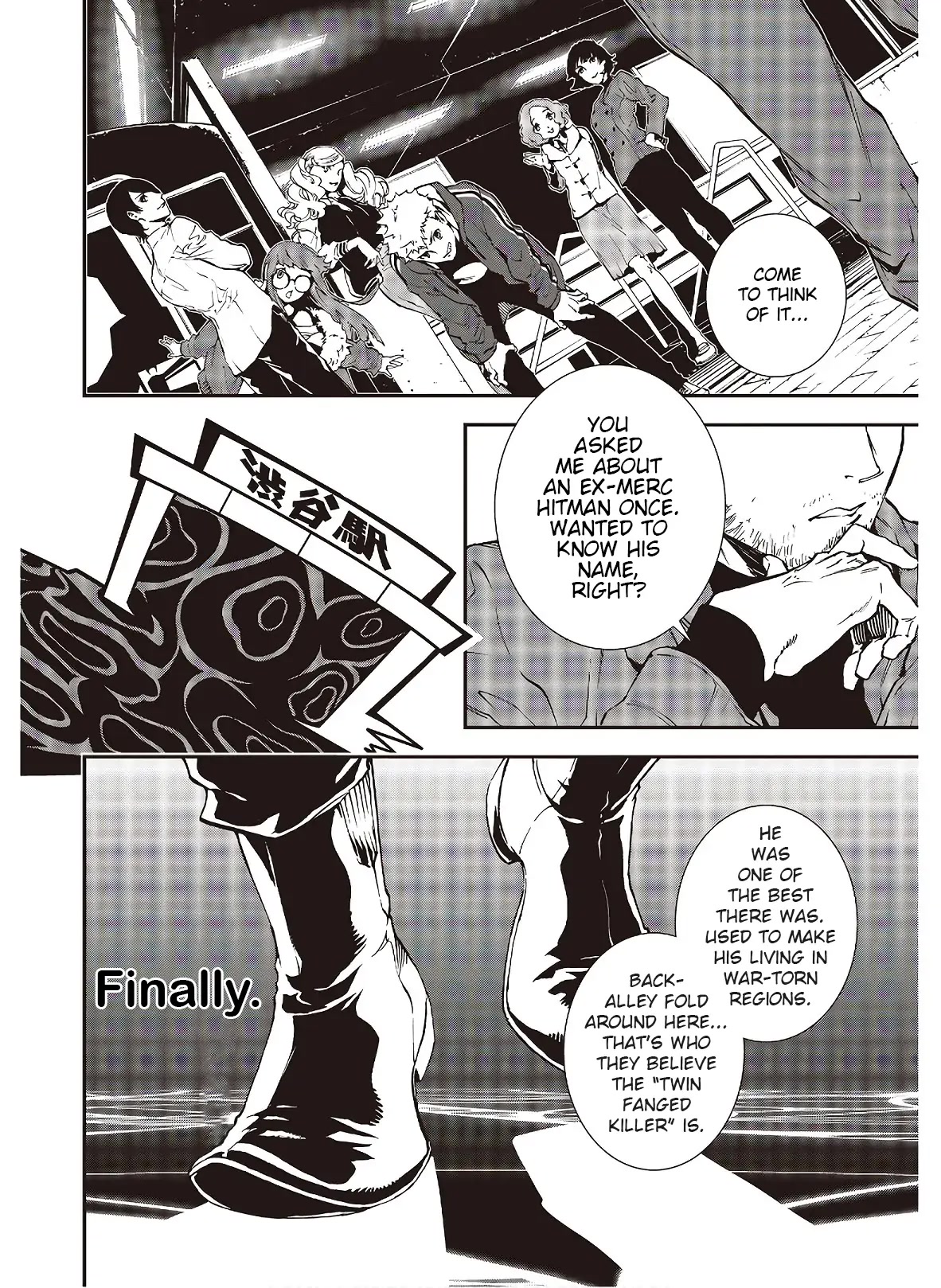 Persona 5: Mementos Mission Chapter 18 page 36 - Chapter 18: Sunshine Again [END]