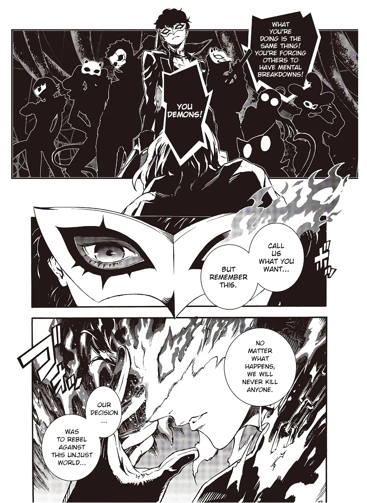 Persona 5: Mementos Mission Chapter 18 page 40 - Chapter 18: Sunshine Again [END]