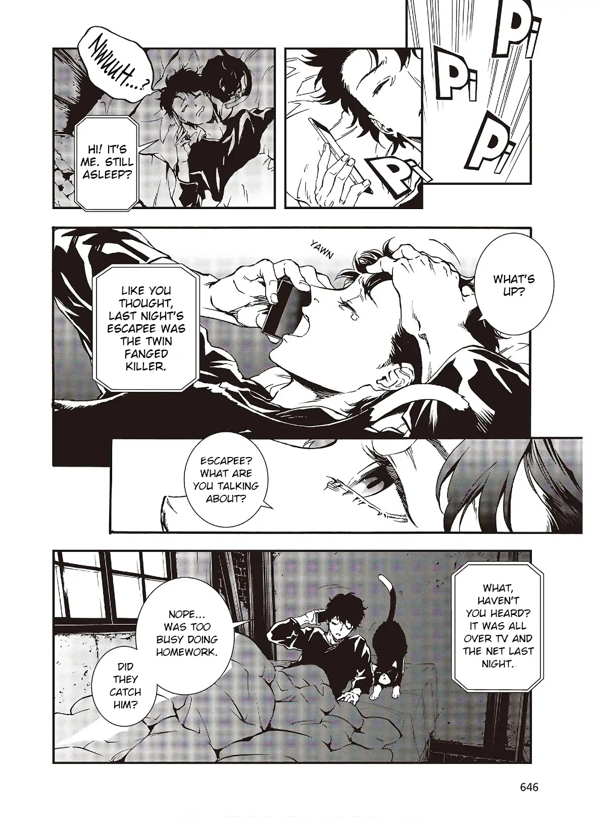 Persona 5: Mementos Mission Chapter 18 page 42 - Chapter 18: Sunshine Again [END]