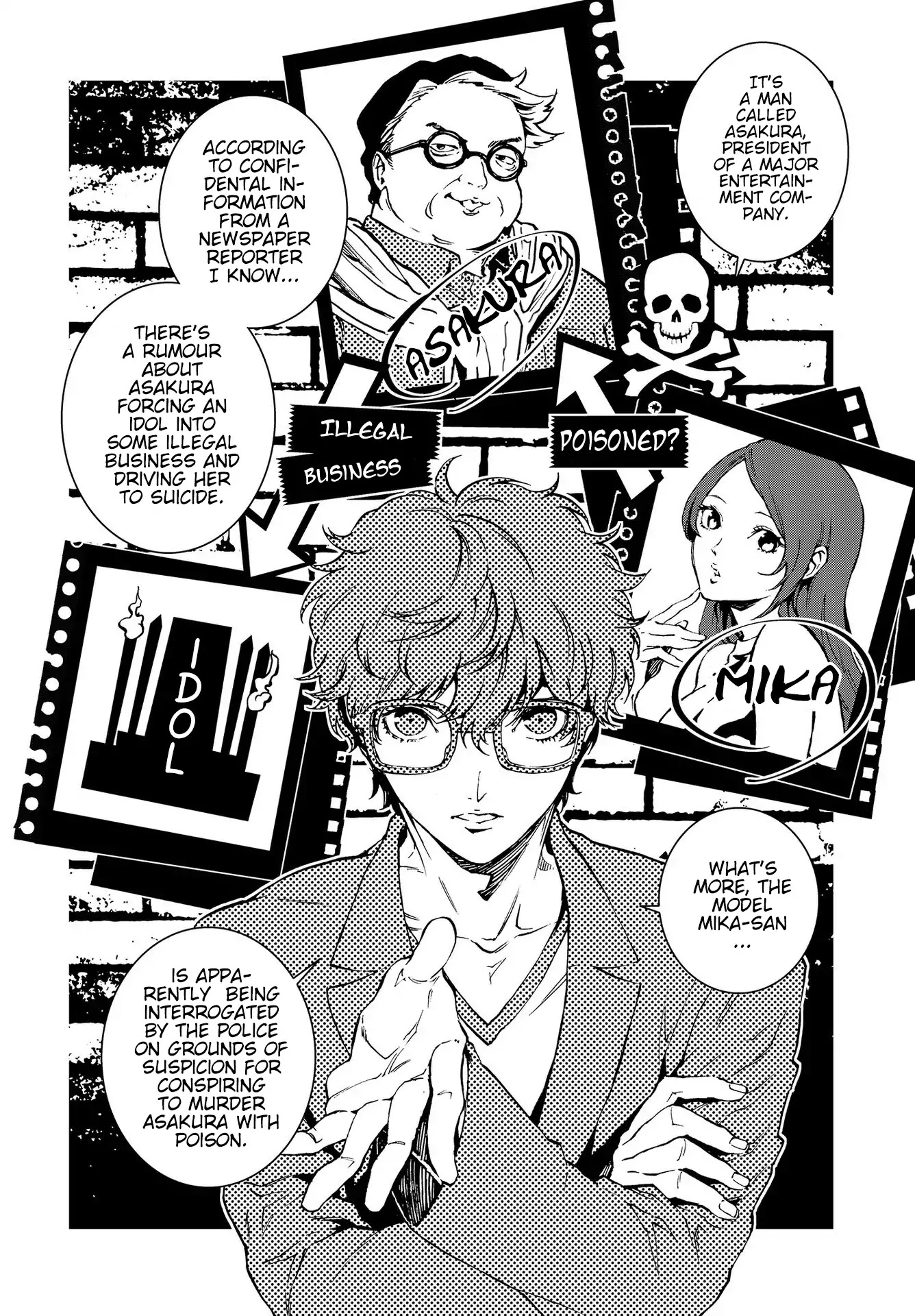 Persona 5: Mementos Mission Chapter 2 page 10 - Chapter 2: A Tasteless Story