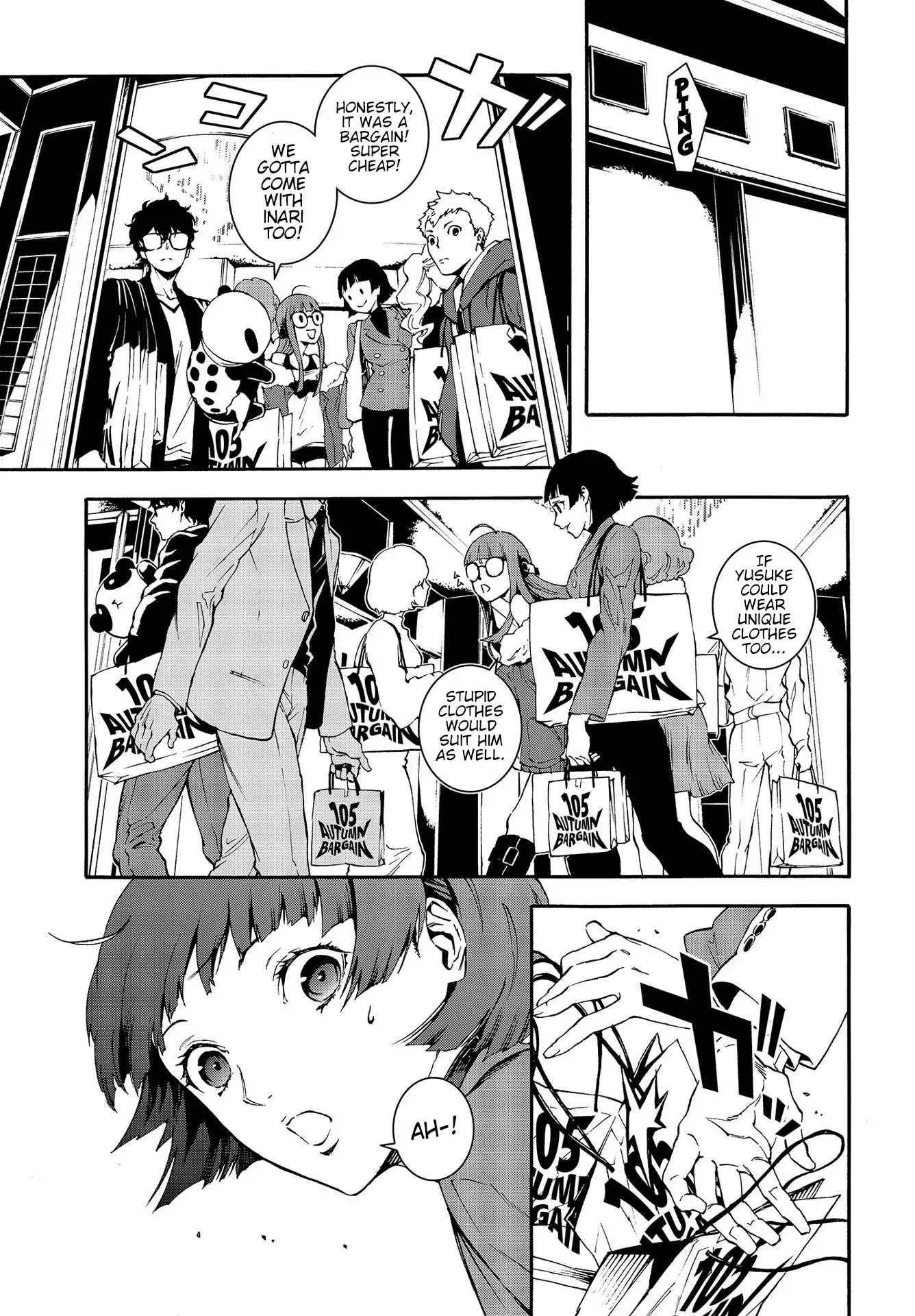 Persona 5: Mementos Mission Chapter 2 page 19 - Chapter 2: A Tasteless Story