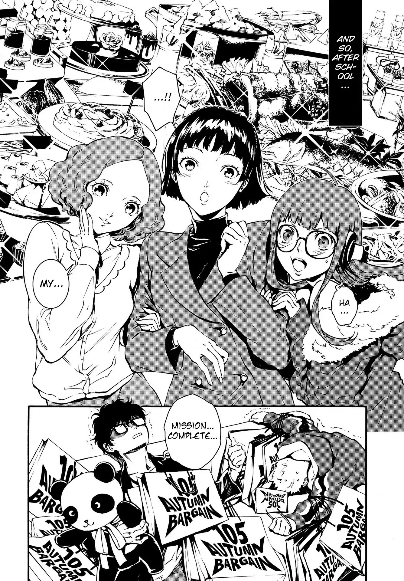 Persona 5: Mementos Mission Chapter 2 page 6 - Chapter 2: A Tasteless Story