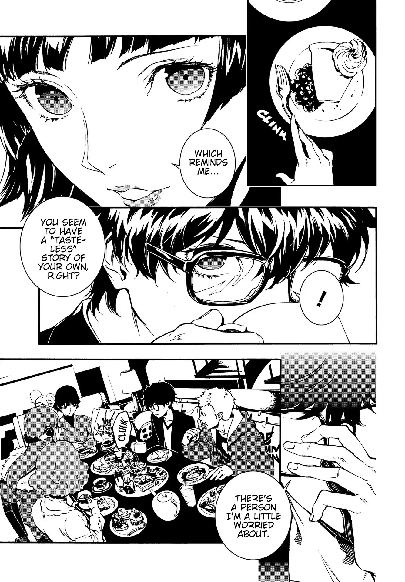 Persona 5: Mementos Mission Chapter 2 page 9 - Chapter 2: A Tasteless Story