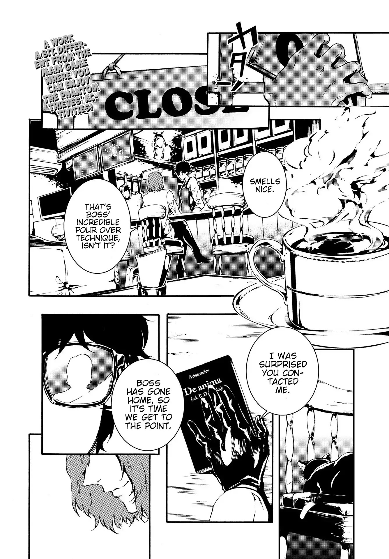 Persona 5: Mementos Mission Chapter 3 page 2 - Chapter 3: Black and White Theory