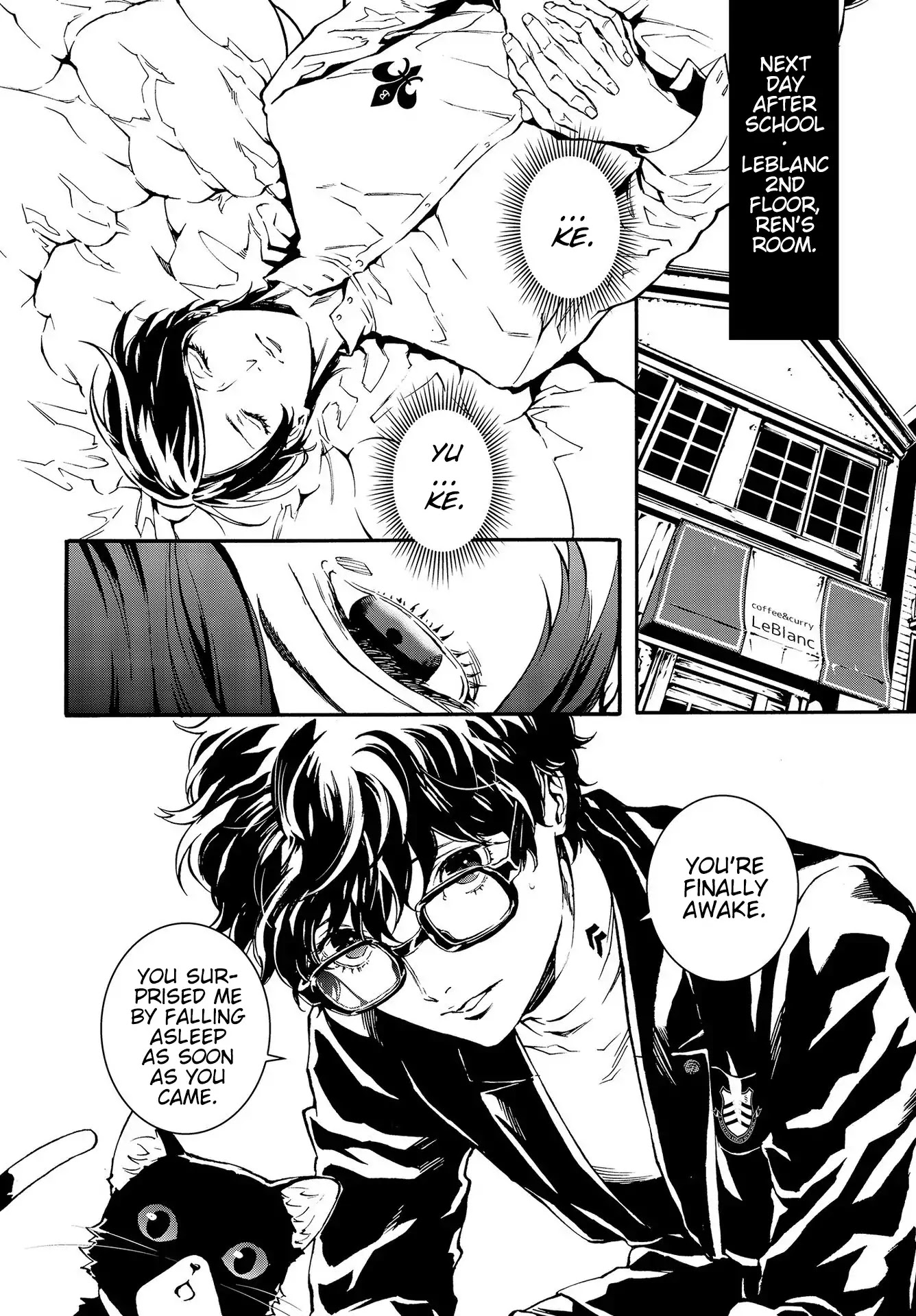Persona 5: Mementos Mission Chapter 3 page 20 - Chapter 3: Black and White Theory