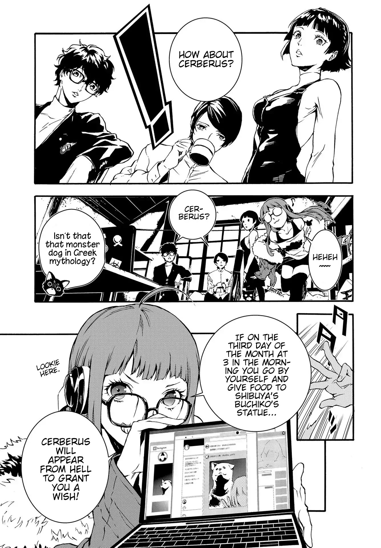 Persona 5: Mementos Mission Chapter 3 page 23 - Chapter 3: Black and White Theory