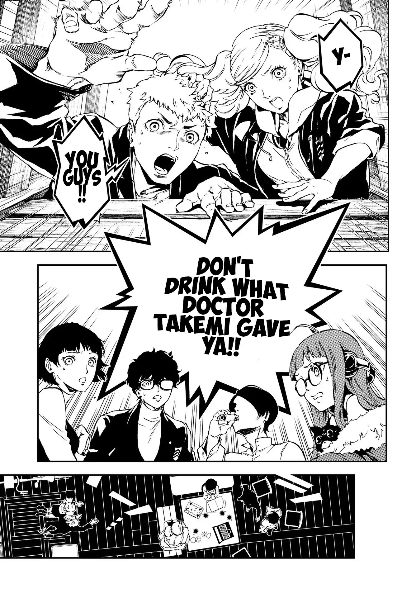 Persona 5: Mementos Mission Chapter 3 page 27 - Chapter 3: Black and White Theory