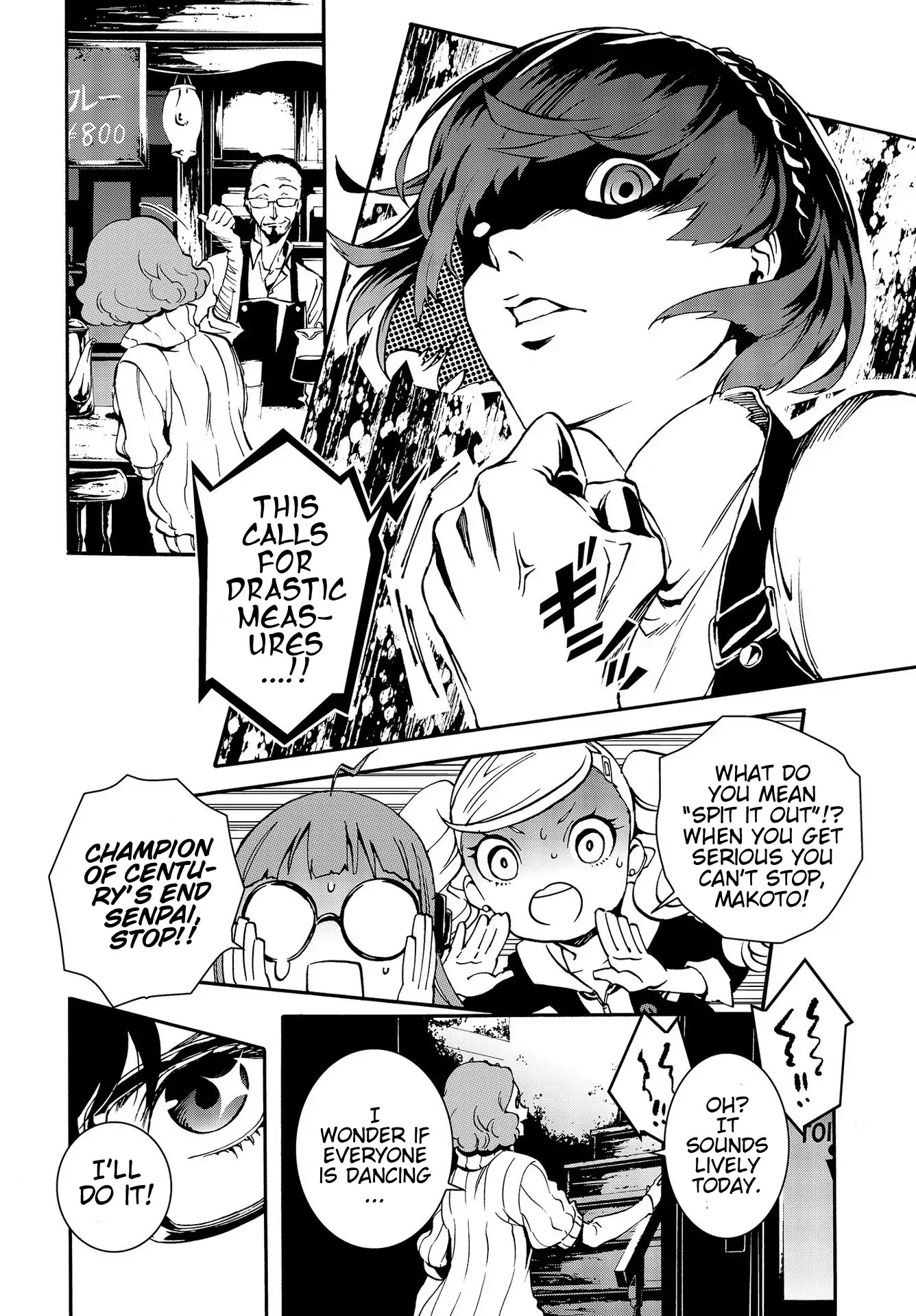 Persona 5: Mementos Mission Chapter 3 page 32 - Chapter 3: Black and White Theory