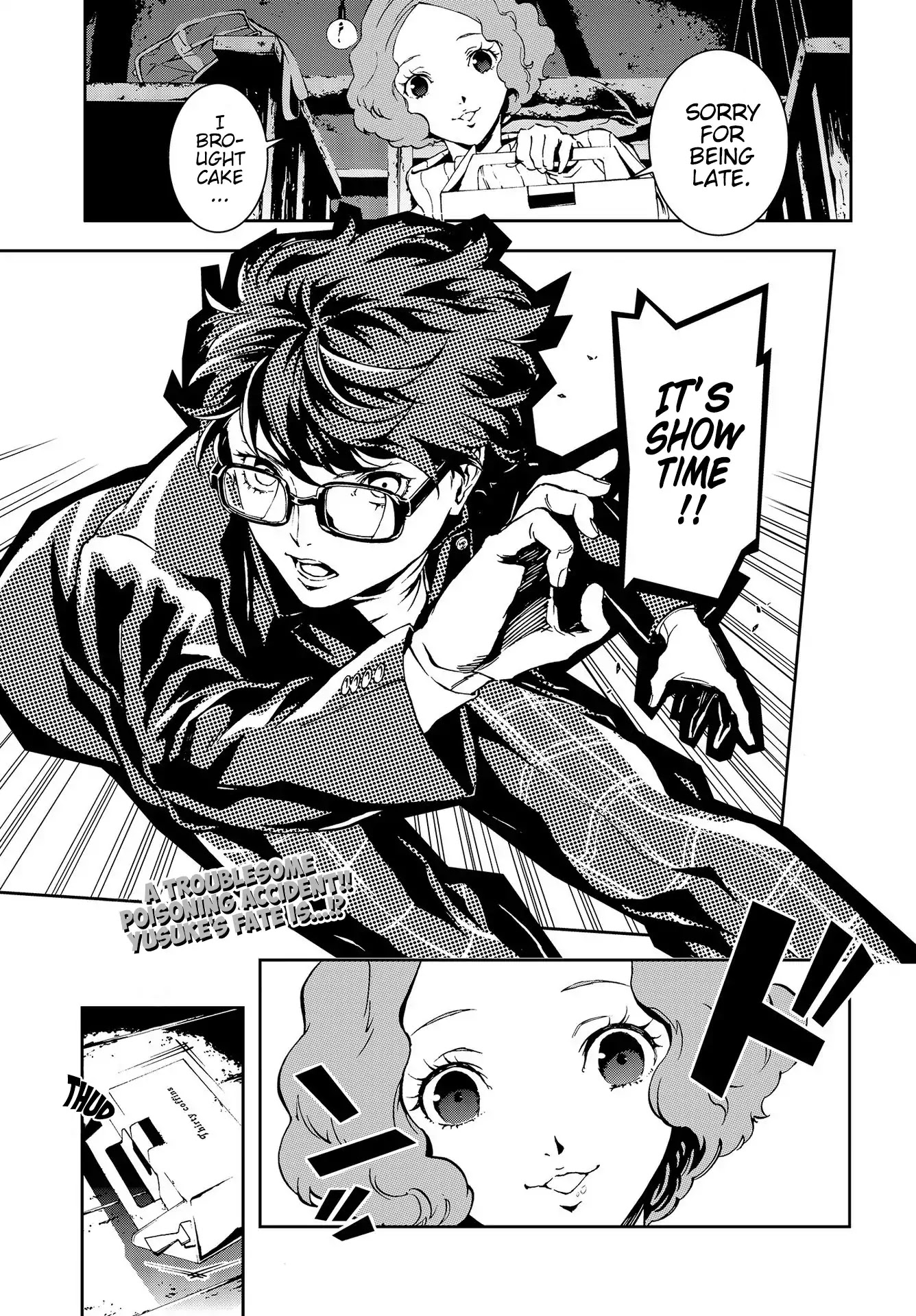 Persona 5: Mementos Mission Chapter 3 page 33 - Chapter 3: Black and White Theory