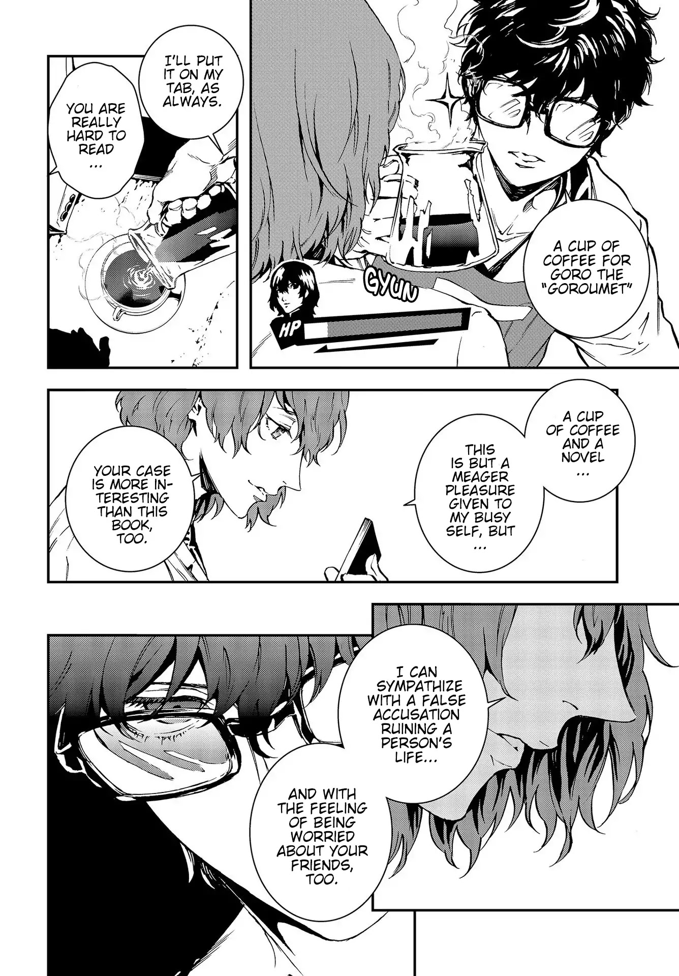 Persona 5: Mementos Mission Chapter 3 page 6 - Chapter 3: Black and White Theory