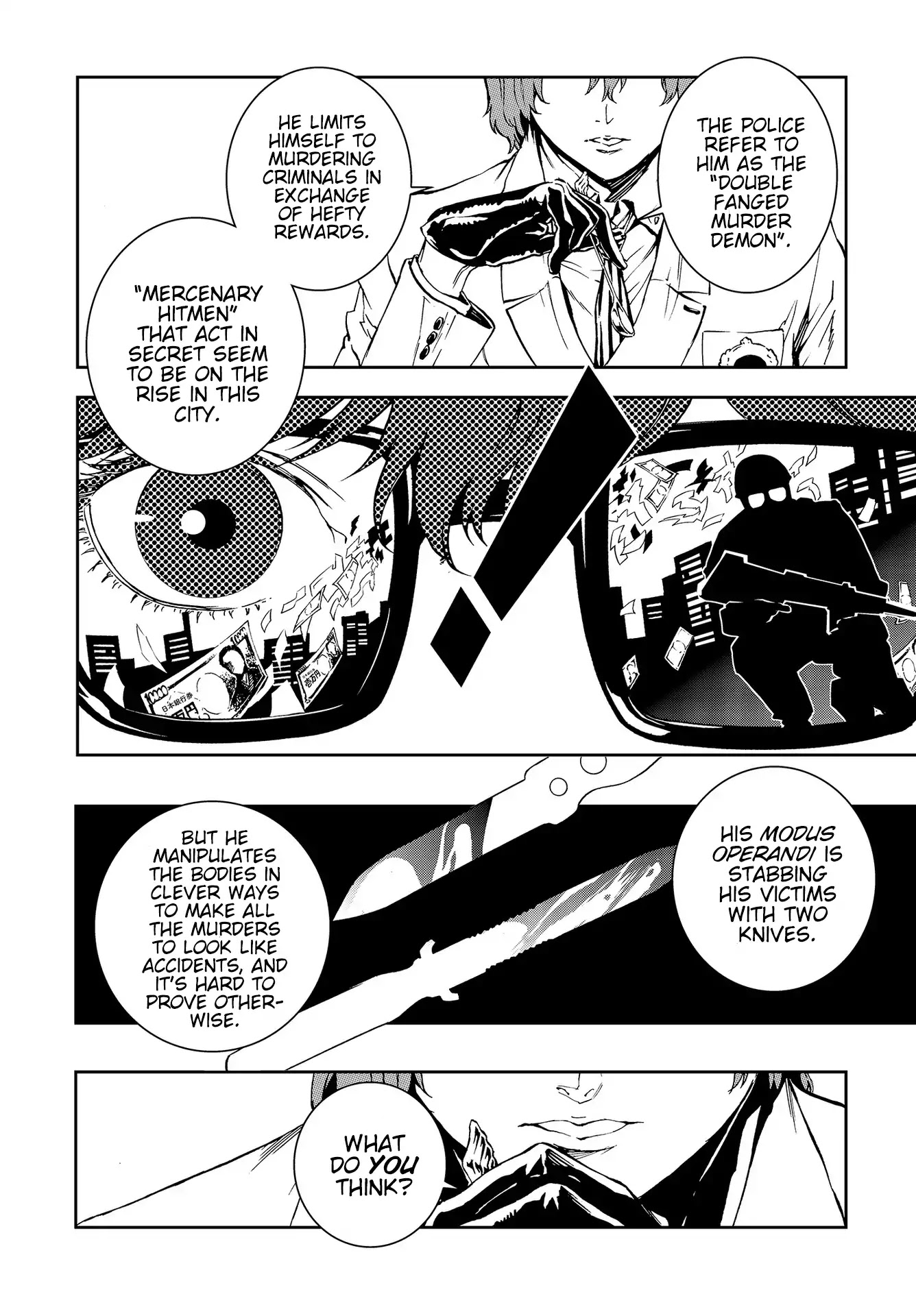 Persona 5: Mementos Mission Chapter 3 page 8 - Chapter 3: Black and White Theory