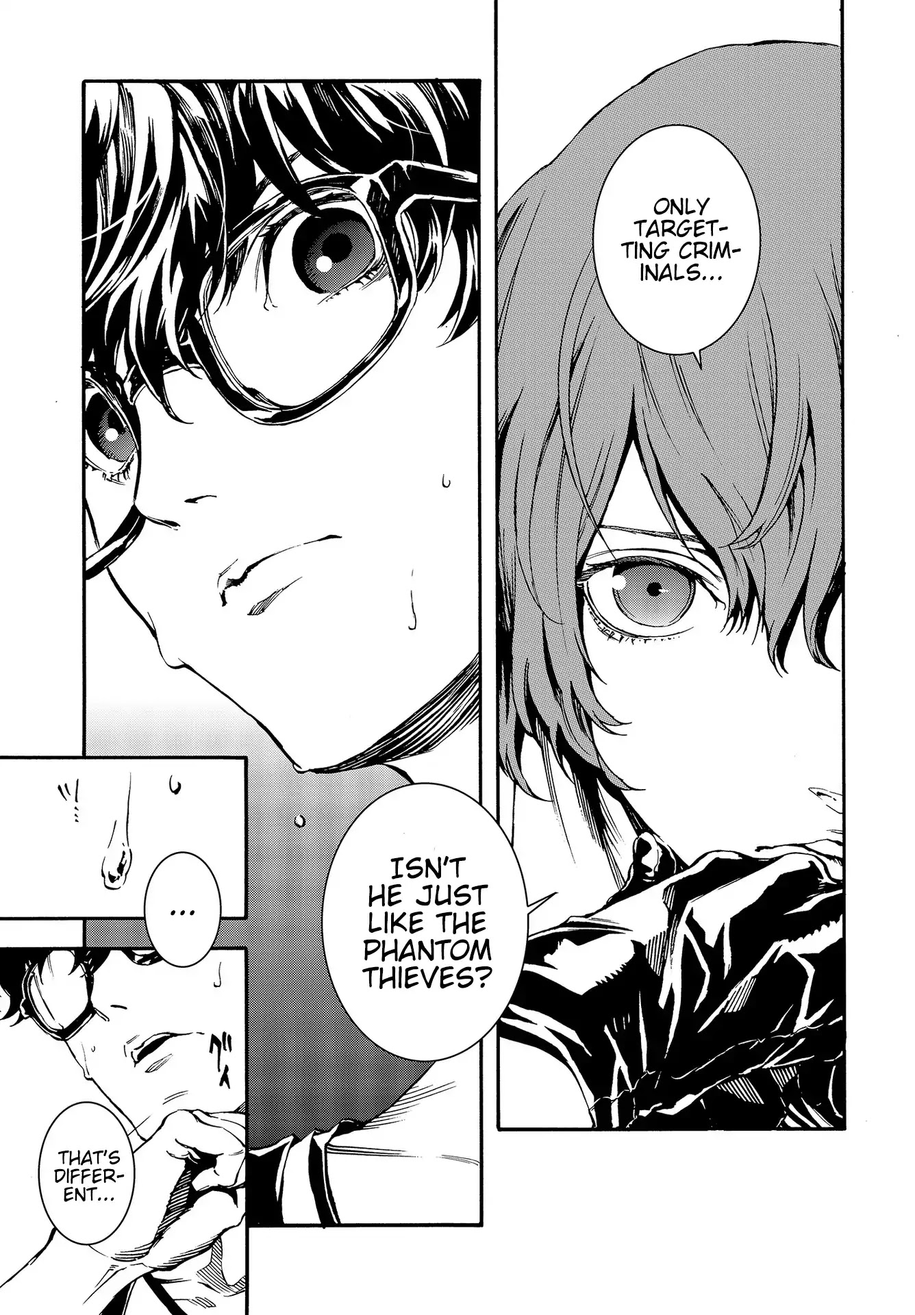 Persona 5: Mementos Mission Chapter 3 page 9 - Chapter 3: Black and White Theory