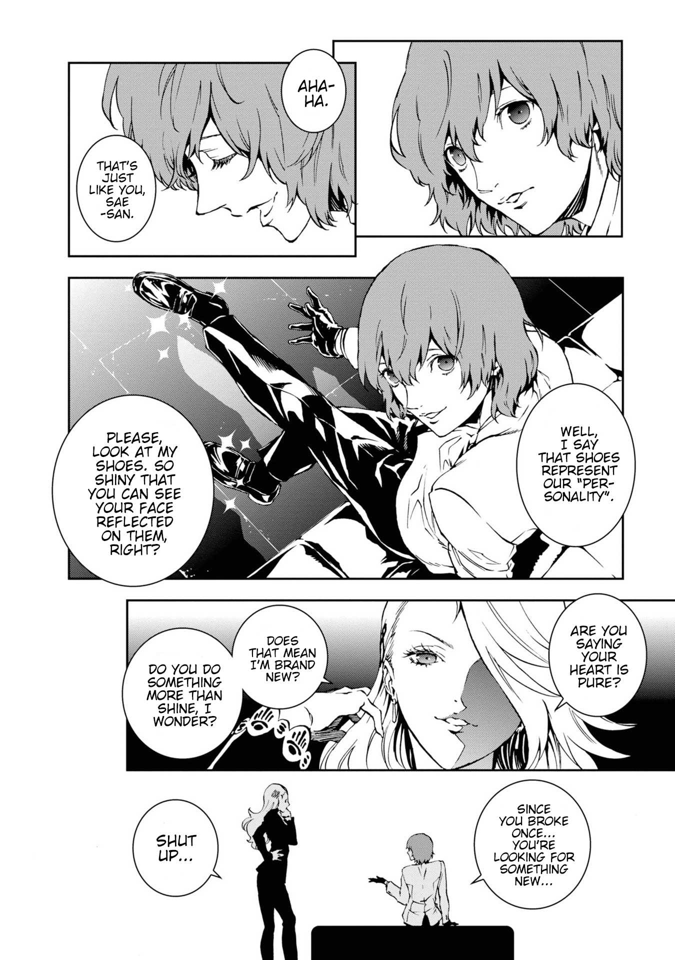 Persona 5: Mementos Mission Chapter 4.5 page 10 - Chapter 4.5: After all,