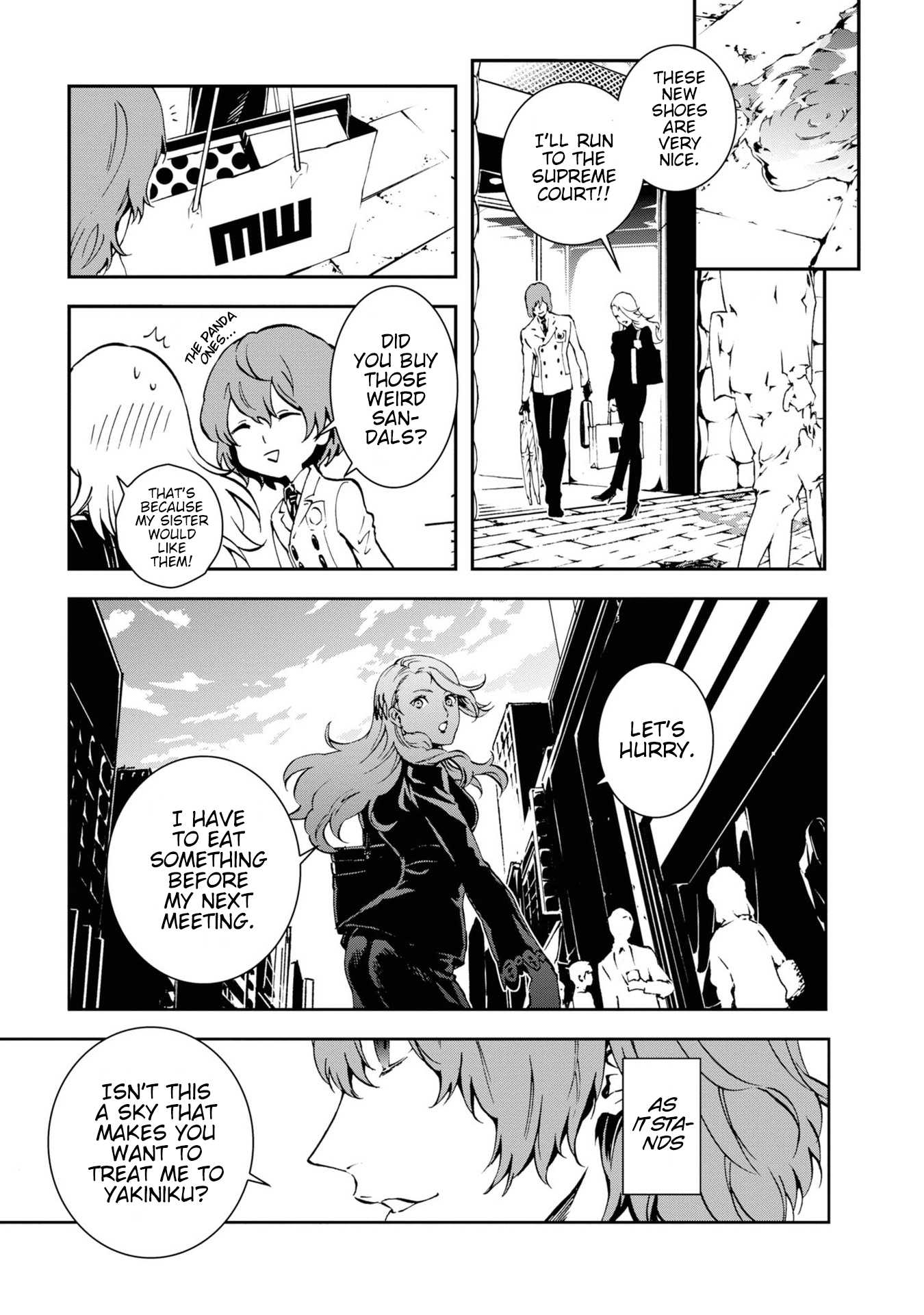 Persona 5: Mementos Mission Chapter 4.5 page 11 - Chapter 4.5: After all,