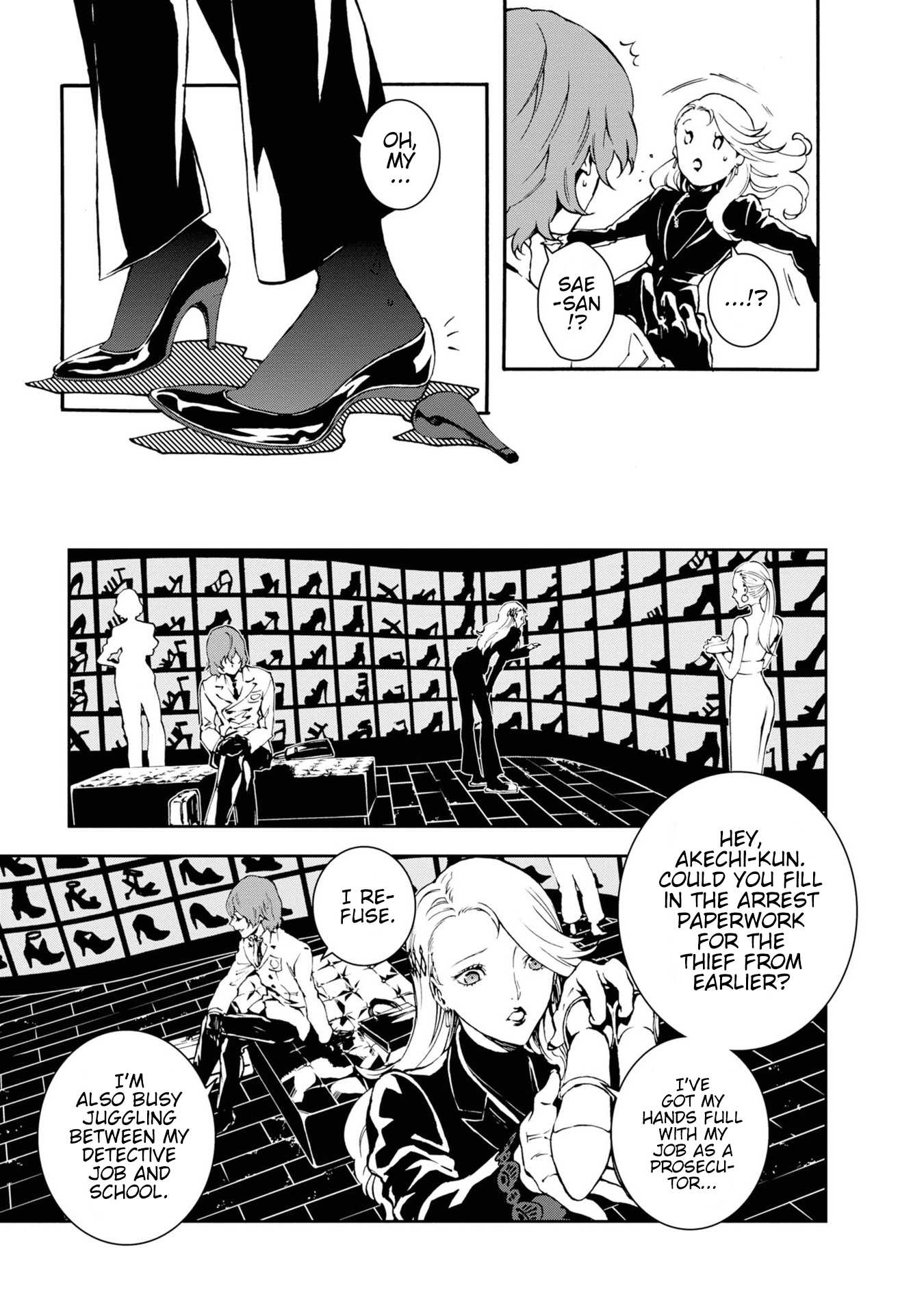 Persona 5: Mementos Mission Chapter 4.5 page 7 - Chapter 4.5: After all,