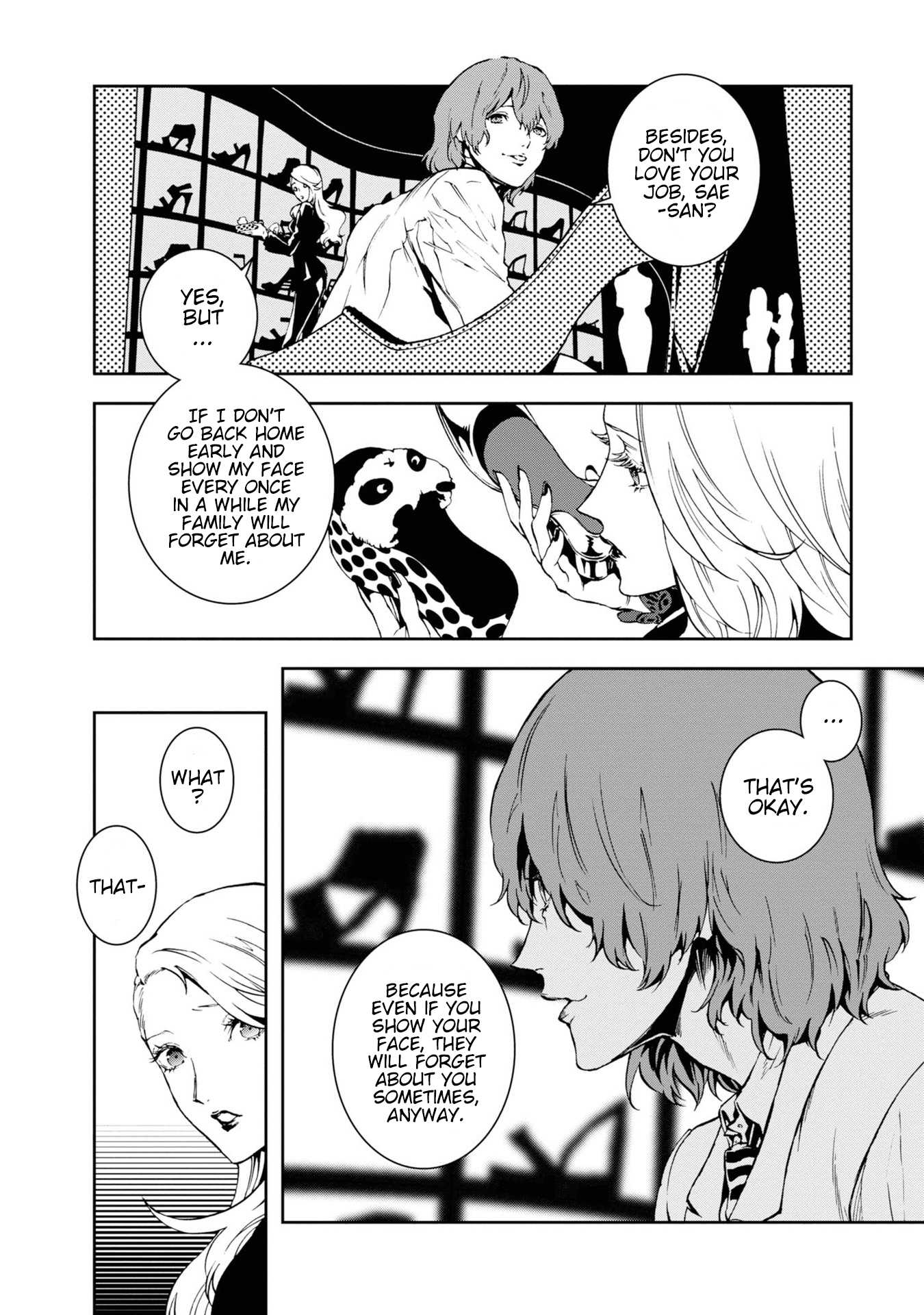 Persona 5: Mementos Mission Chapter 4.5 page 8 - Chapter 4.5: After all,