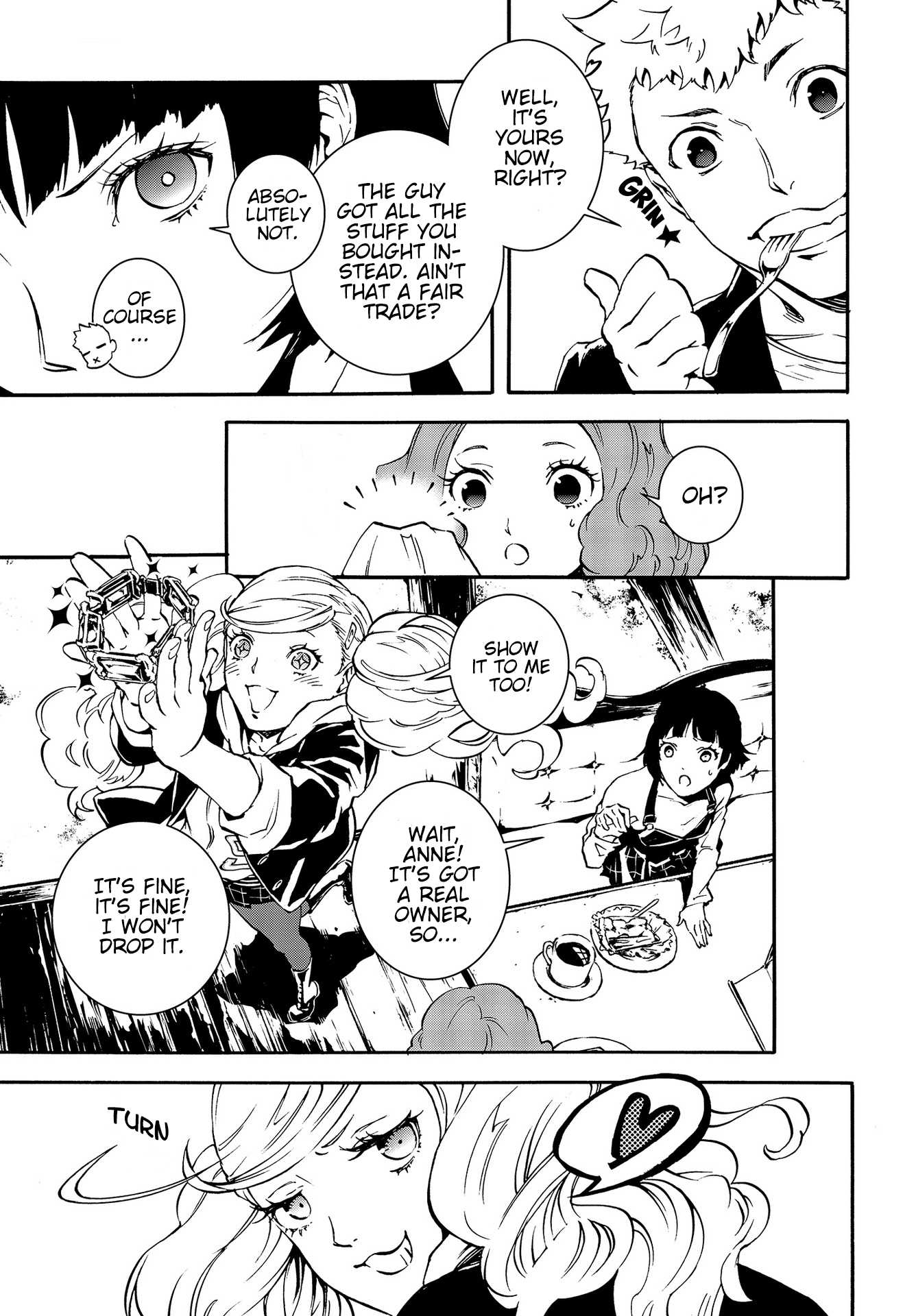 Persona 5: Mementos Mission Chapter 4 page 11 - Chapter 4: In Sync