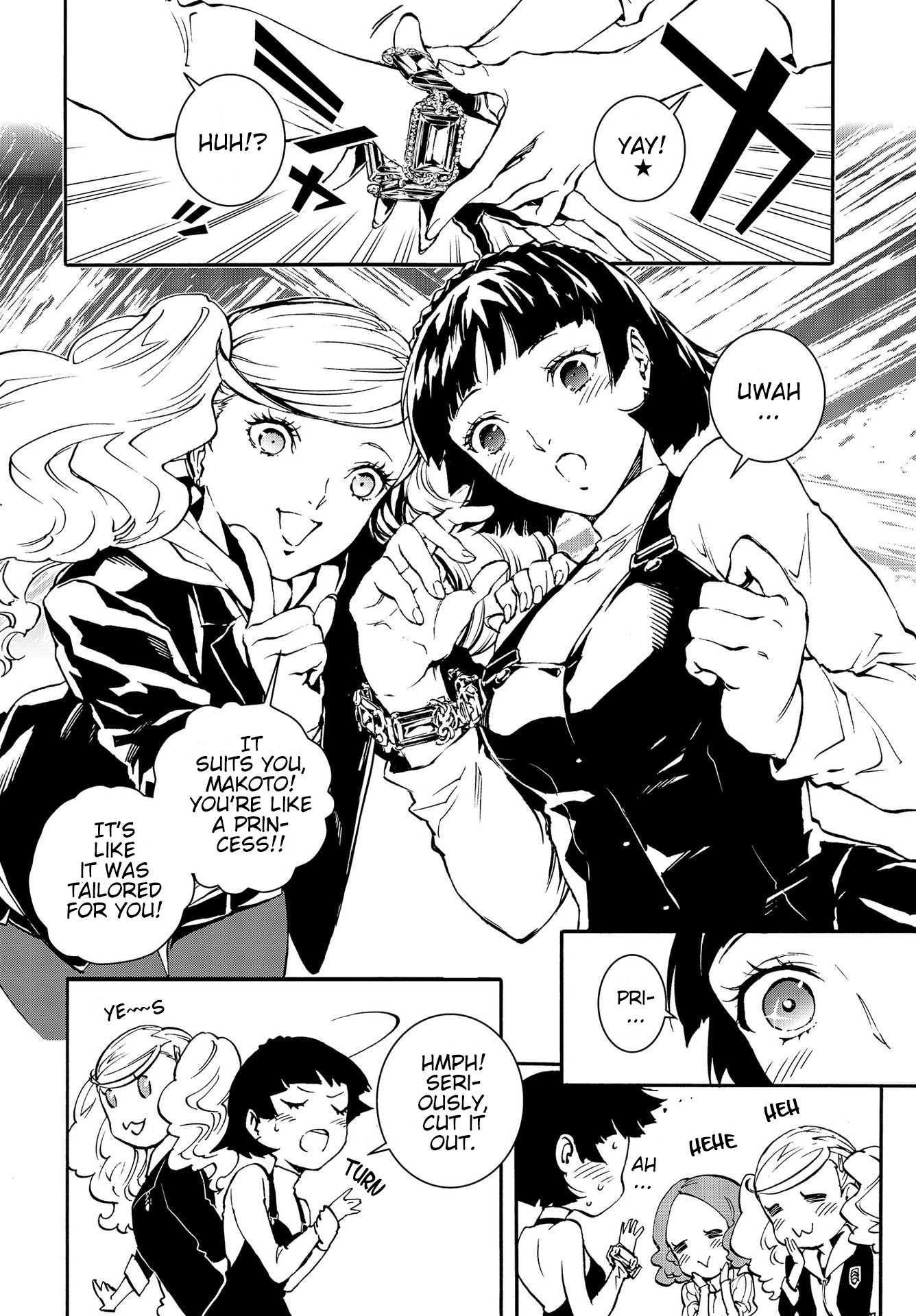 Persona 5: Mementos Mission Chapter 4 page 12 - Chapter 4: In Sync
