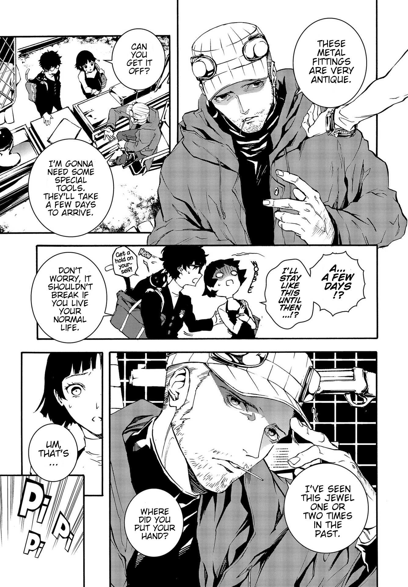 Persona 5: Mementos Mission Chapter 4 page 15 - Chapter 4: In Sync
