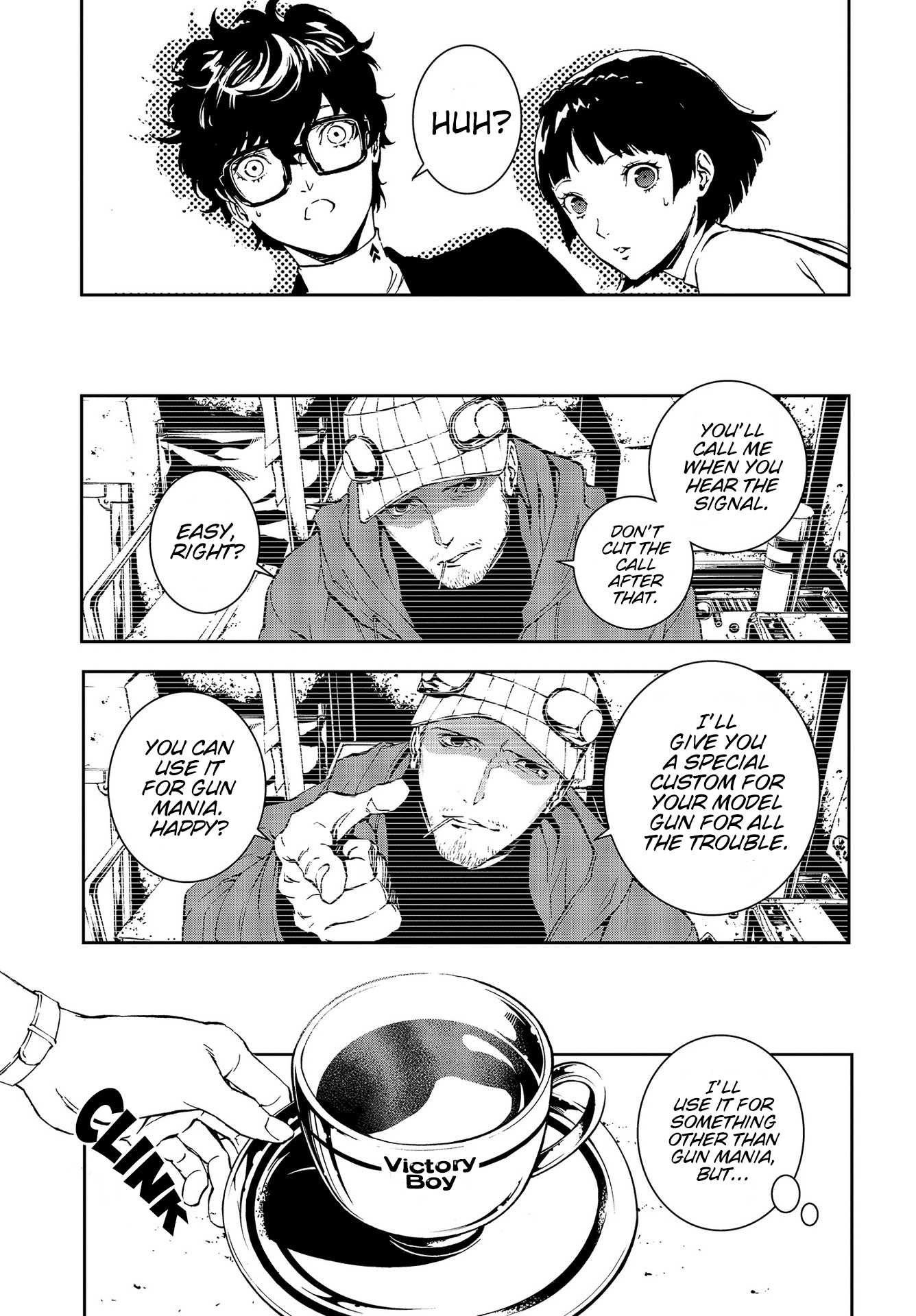 Persona 5: Mementos Mission Chapter 4 page 17 - Chapter 4: In Sync
