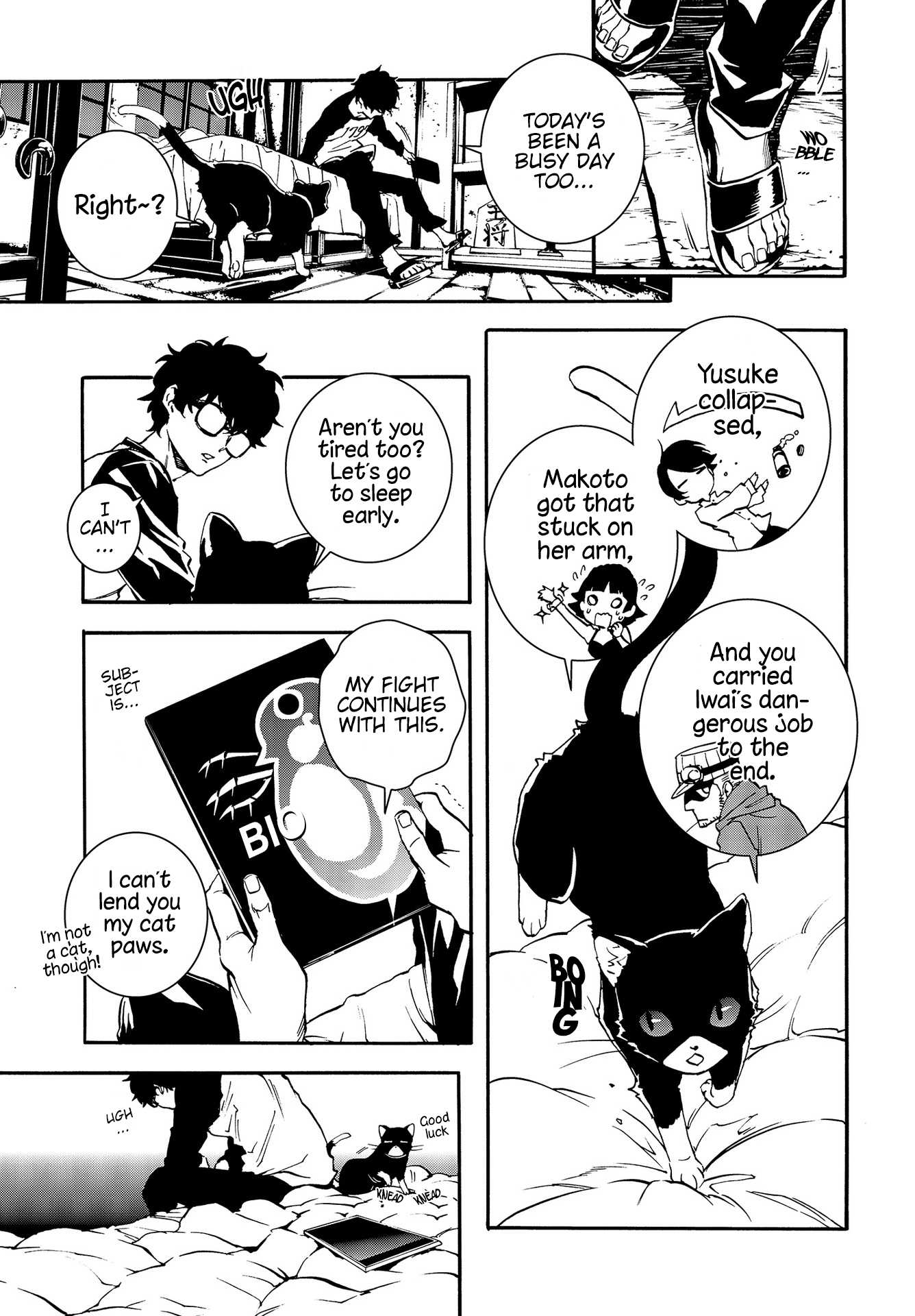 Persona 5: Mementos Mission Chapter 4 page 33 - Chapter 4: In Sync